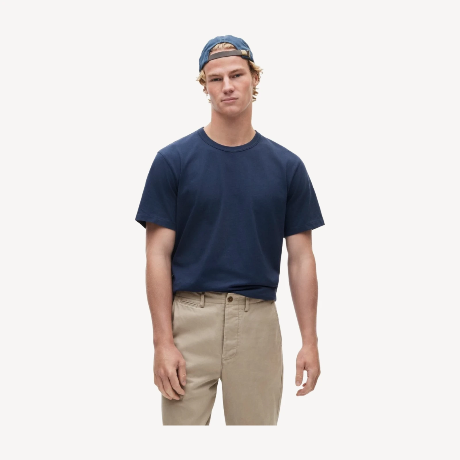 Wallace & Barnes heritage-weight cotton T-shirt