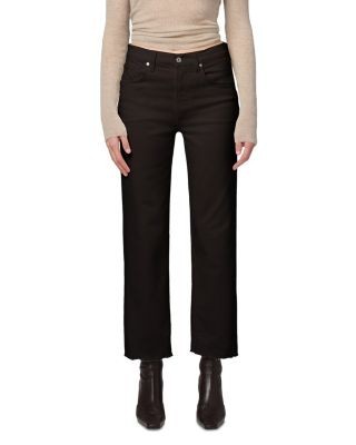 Citizens of Humanity Palma Cropped Straight Leg Jeans in Carob