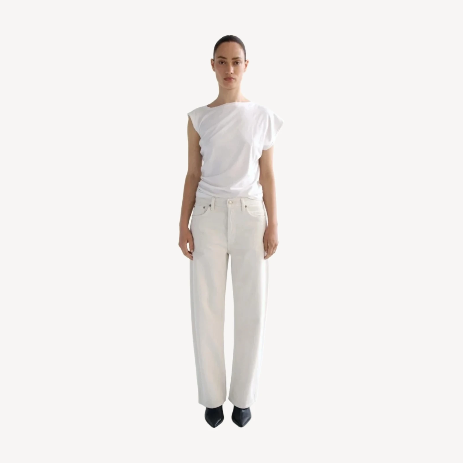 Arc Jean 29" in Chalk White