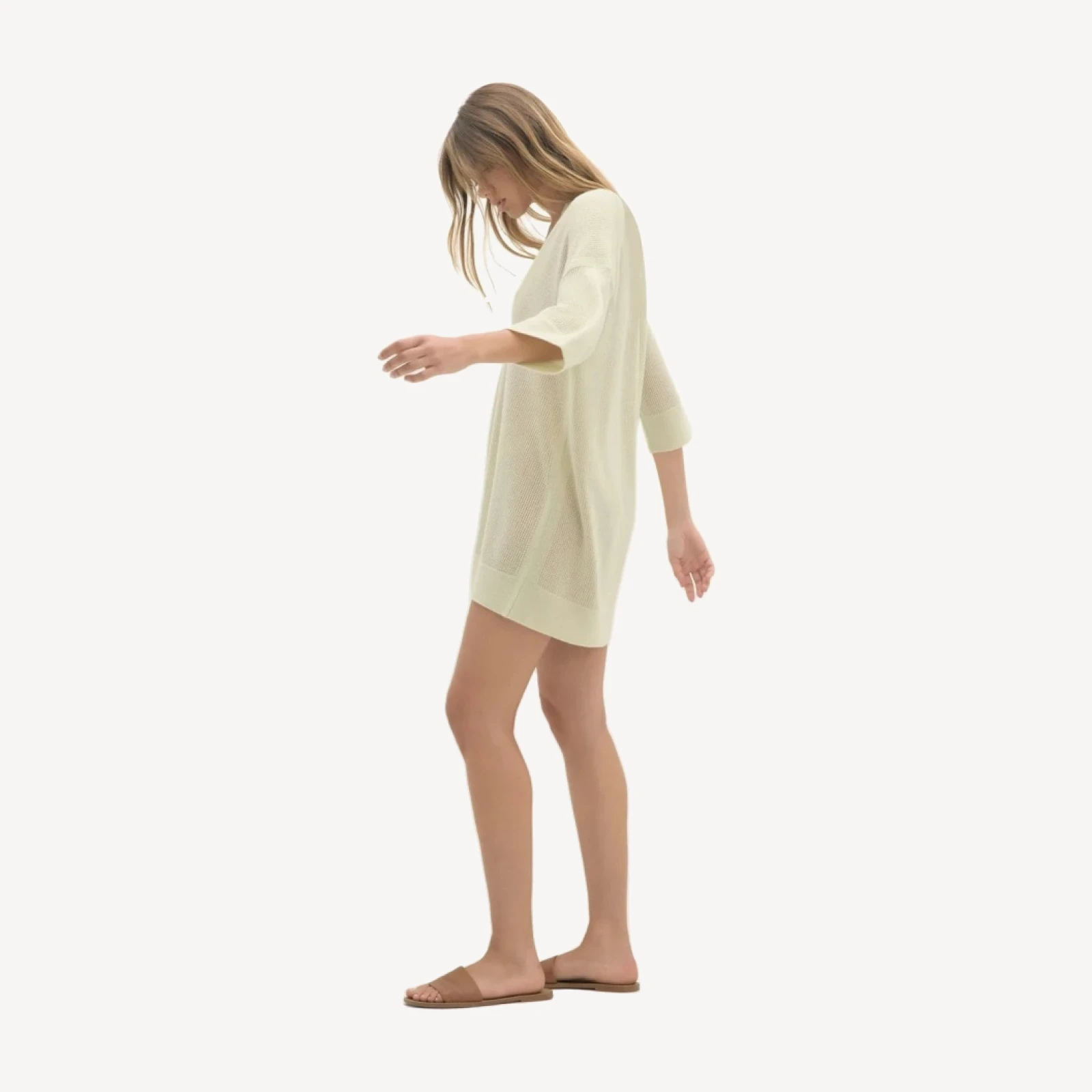 ELOWEN CASHMERE TUNIC - MINT