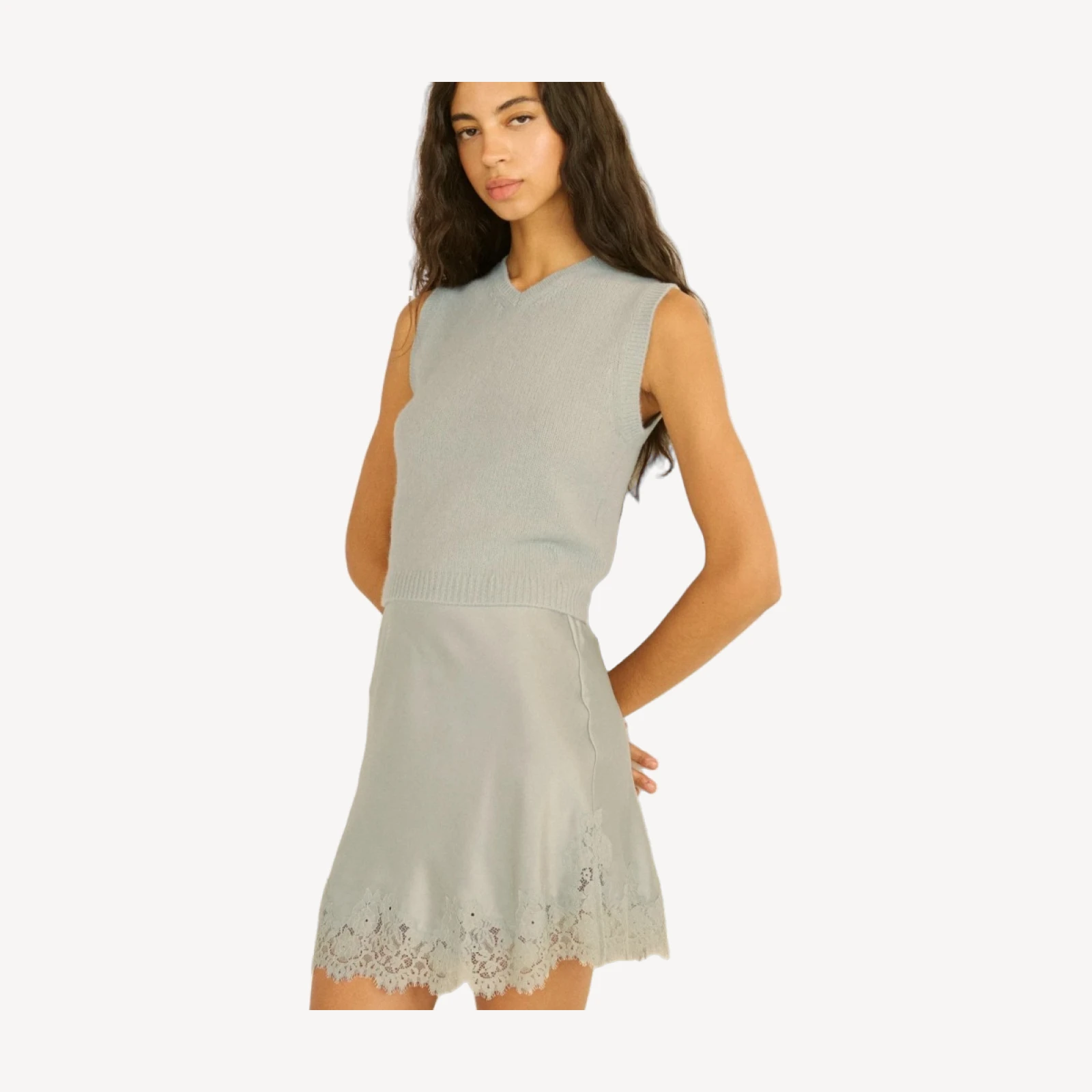 GIULIETTA SKIRT -- EUCALYPTUS