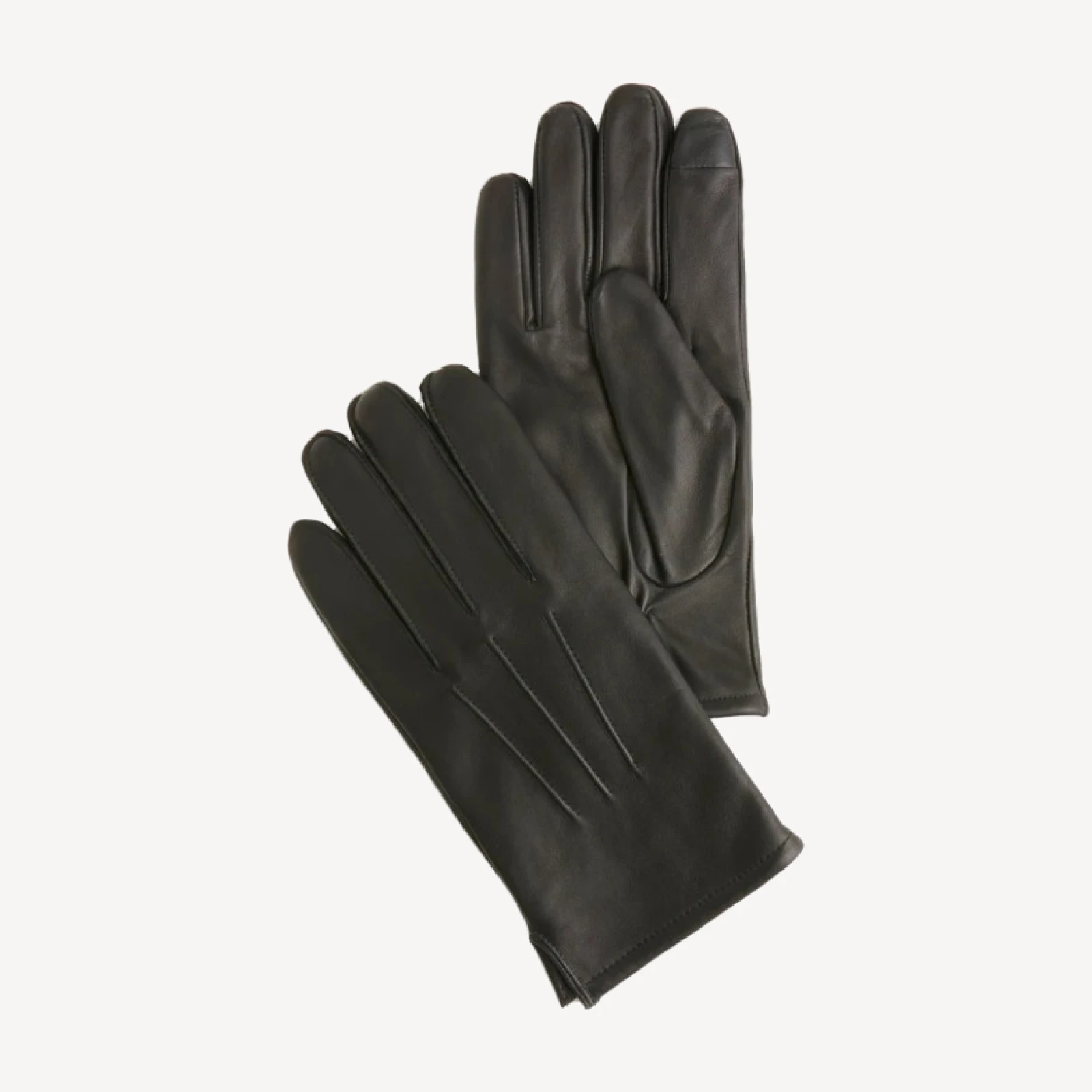 Cashmere-lined leather gloves