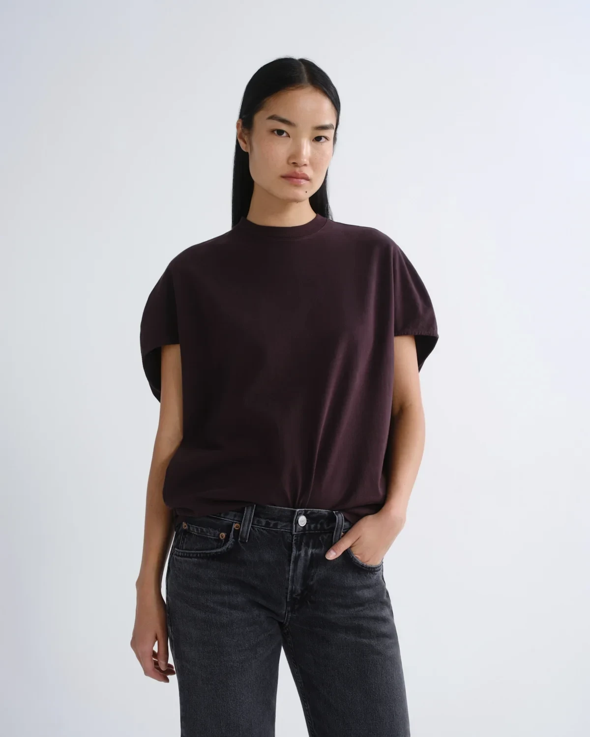 Souline T-Shirt in Eggplant