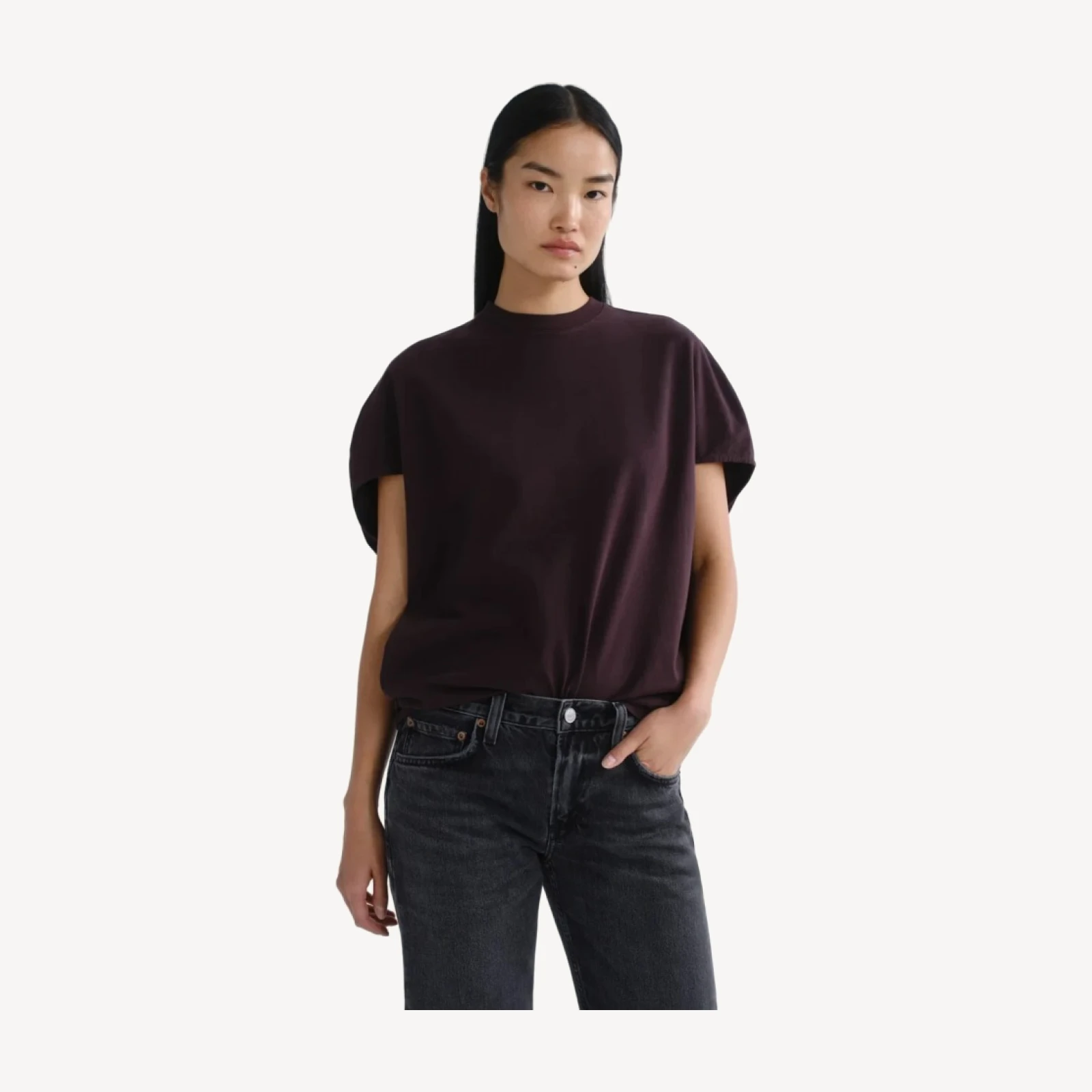 Souline T-Shirt in Eggplant