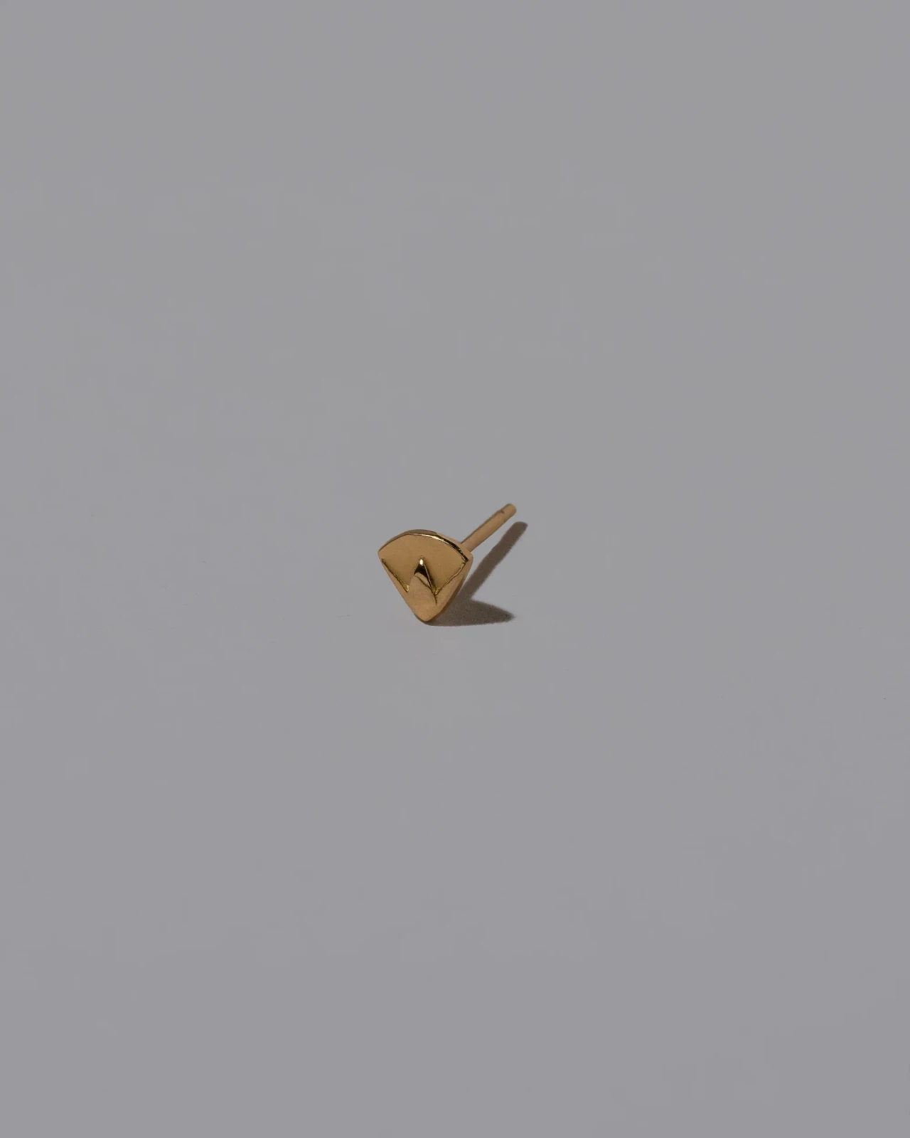 Lotus Blossom Stud Earring Single