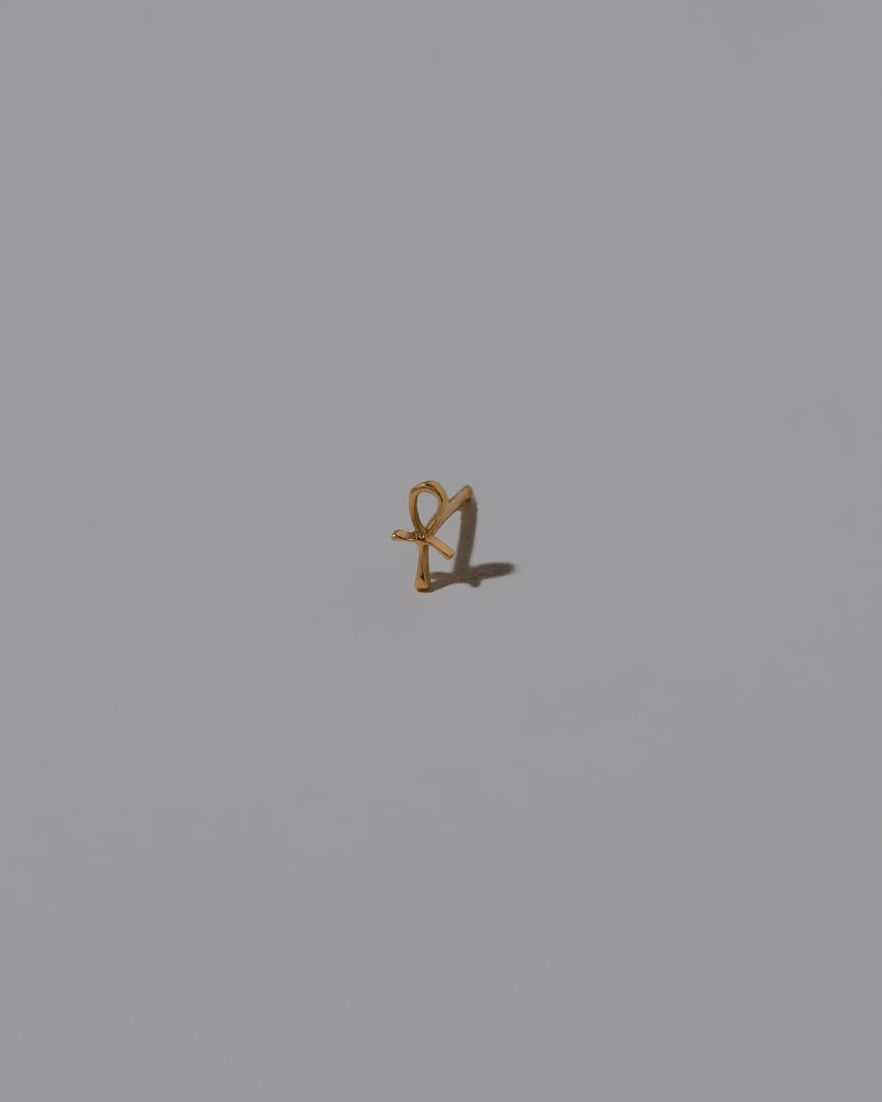Ankh Stud Earring Single