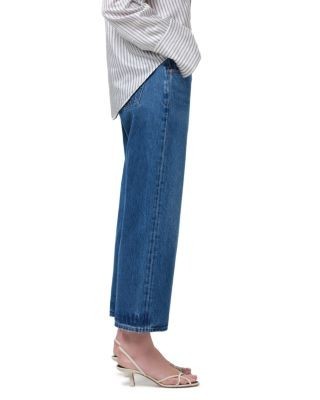 Citizens of Humanity Faye Mid Rise Vintage Straight Leg Jeans in Azure Blue