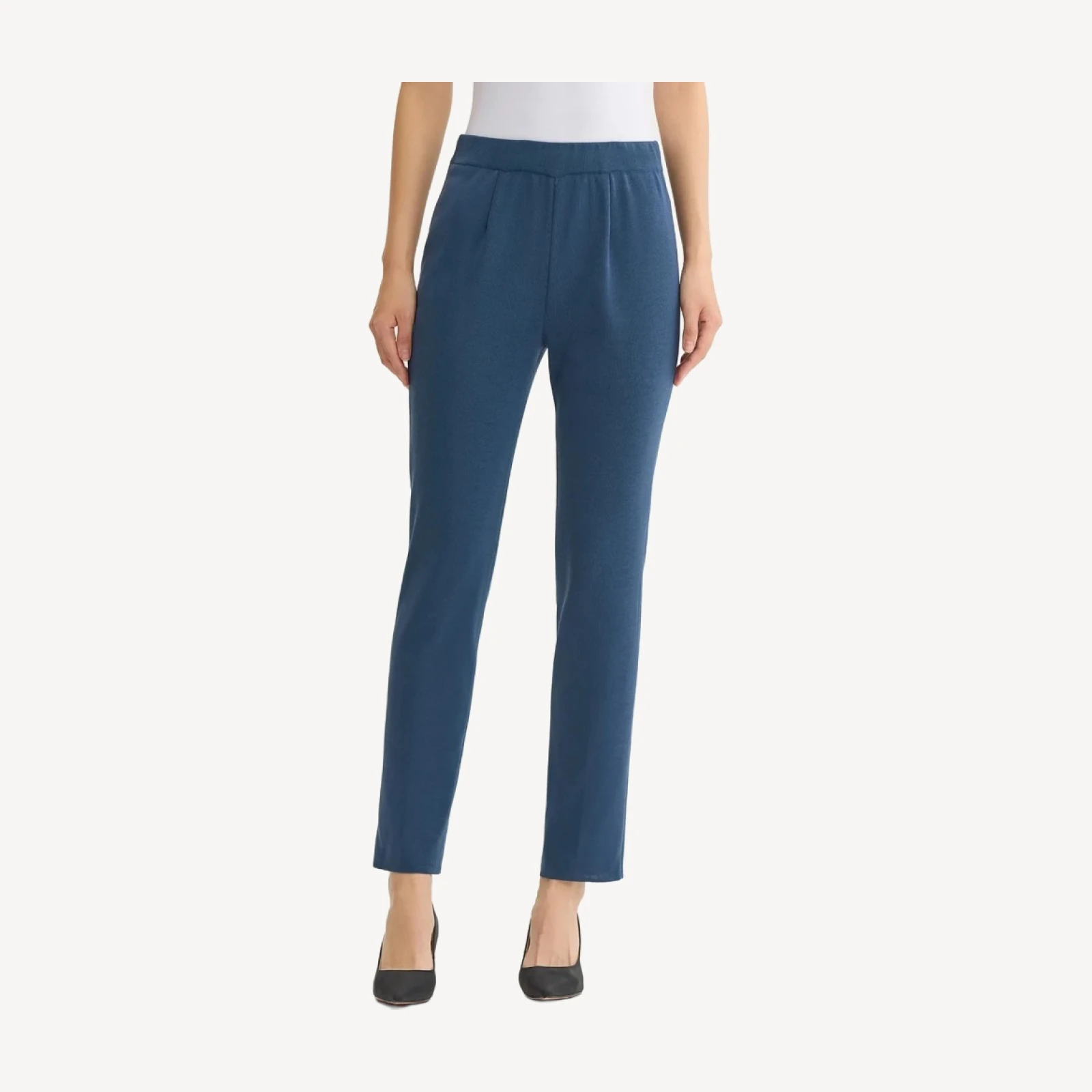 Nancy Slim Leg Mylana Knit Pant, Stardust