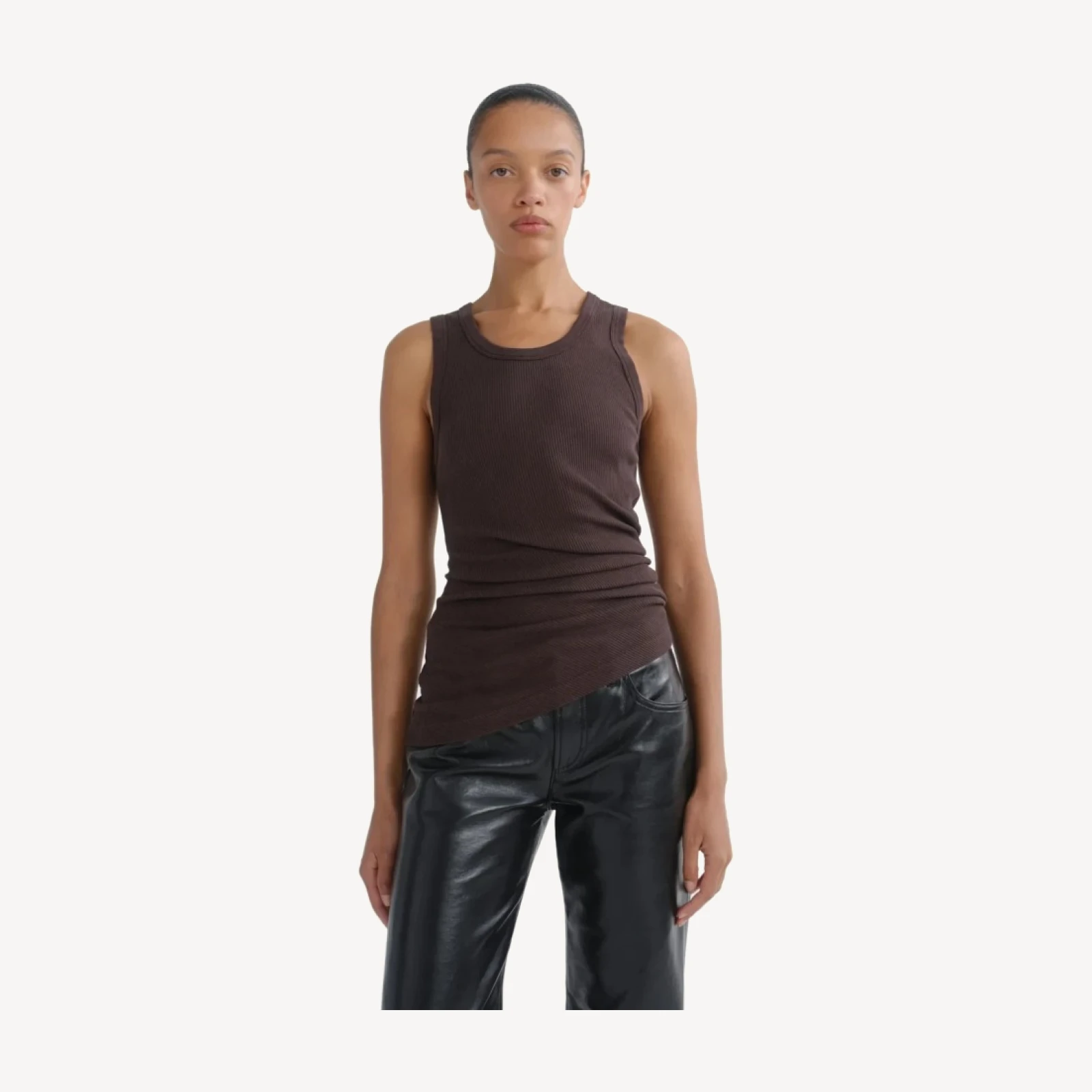 Twisted Poppy Tank in Tone