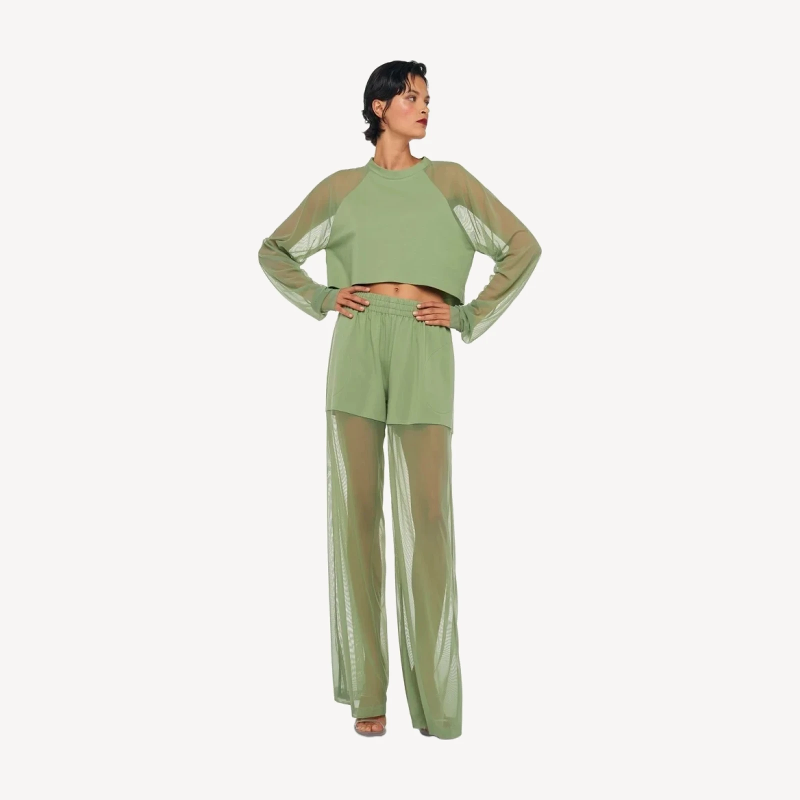 BF ELEPHANT SWEATPANT W/ MESH