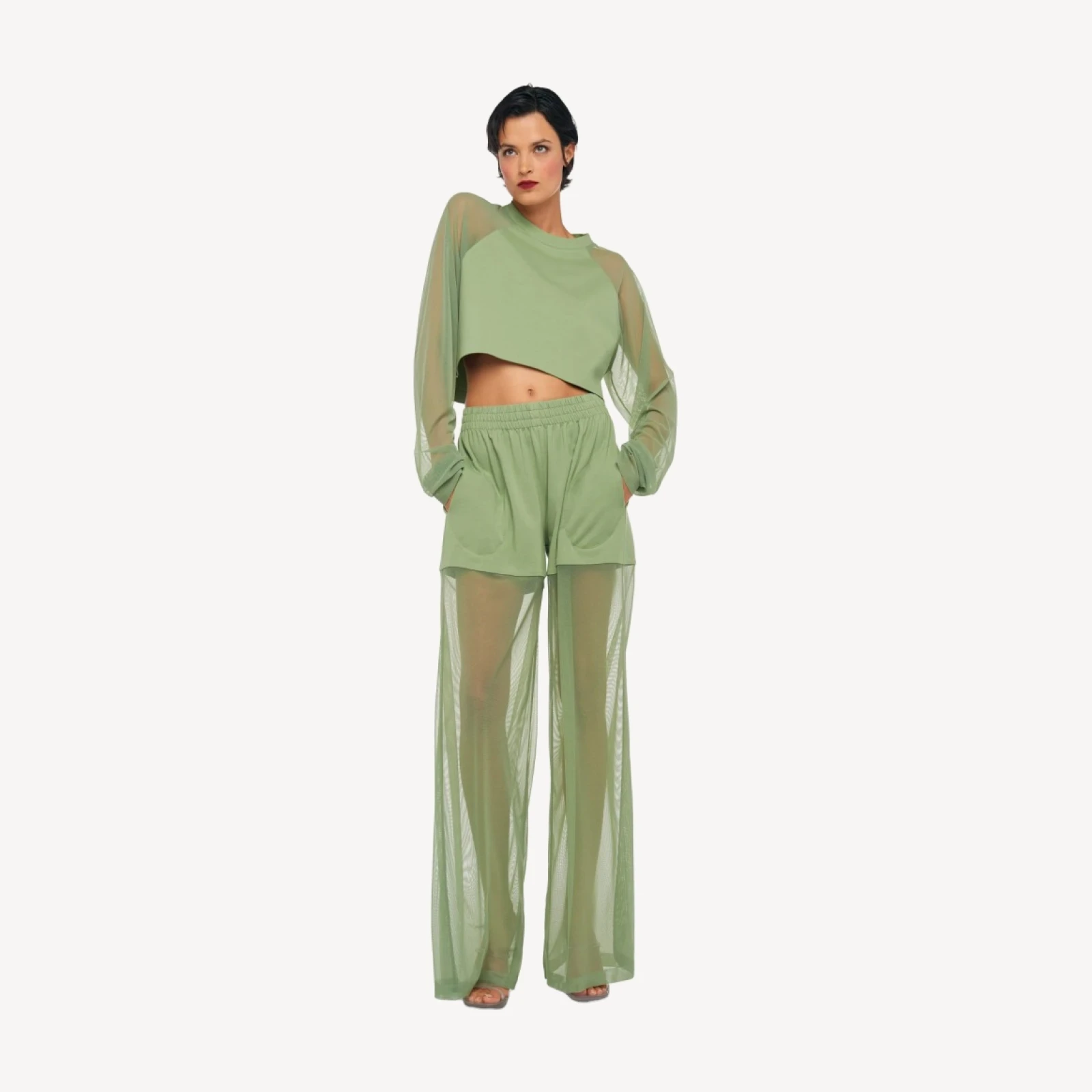 BF ELEPHANT SWEATPANT W/ MESH