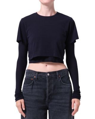 Agolde Romily Cropped Tee