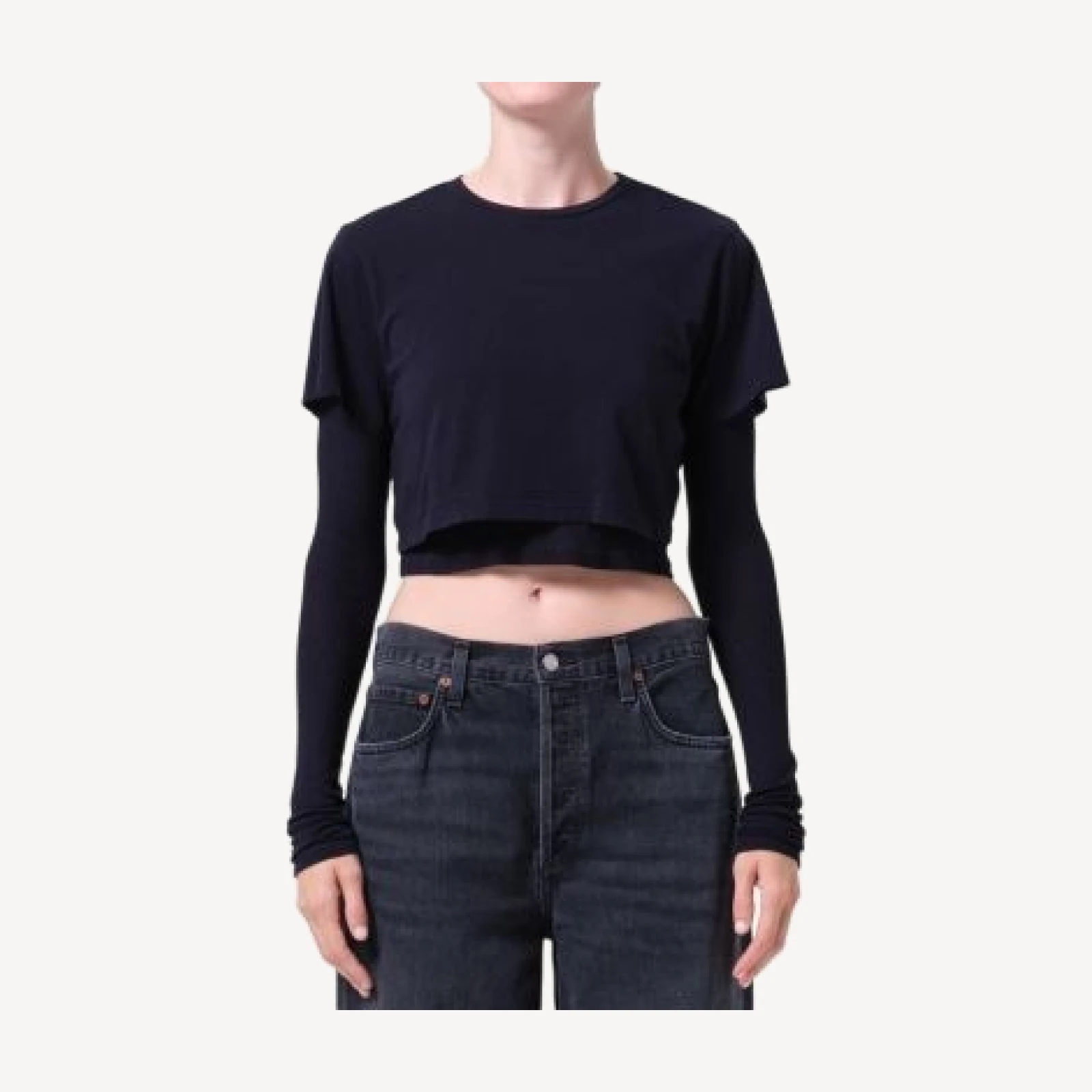 Agolde Romily Cropped Tee