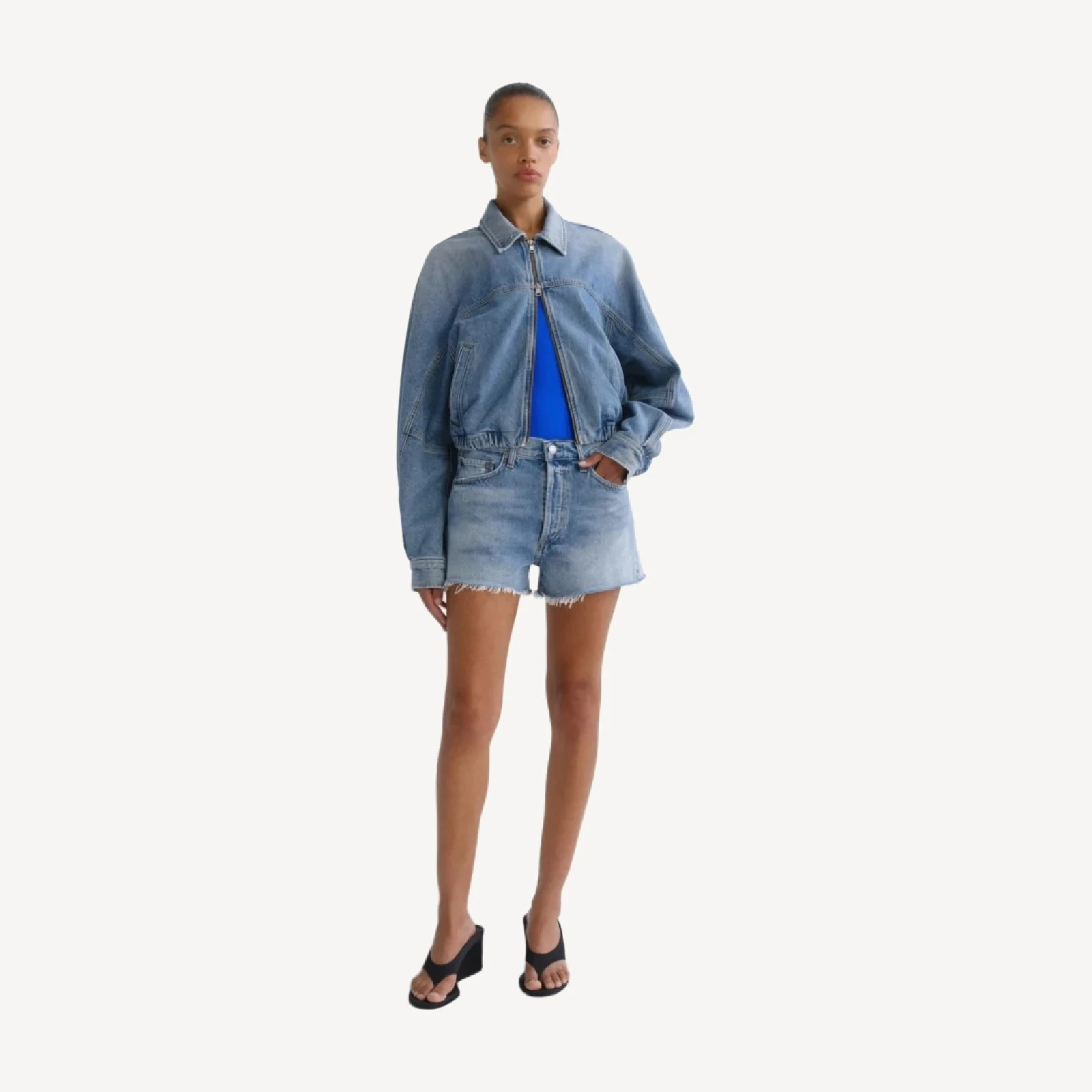 Parker Vintage Cut Off Short in Post