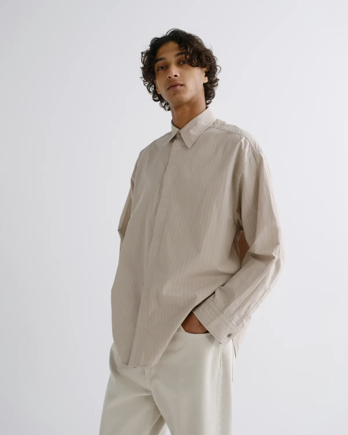 Roy Shirt in Beaudry Stripe