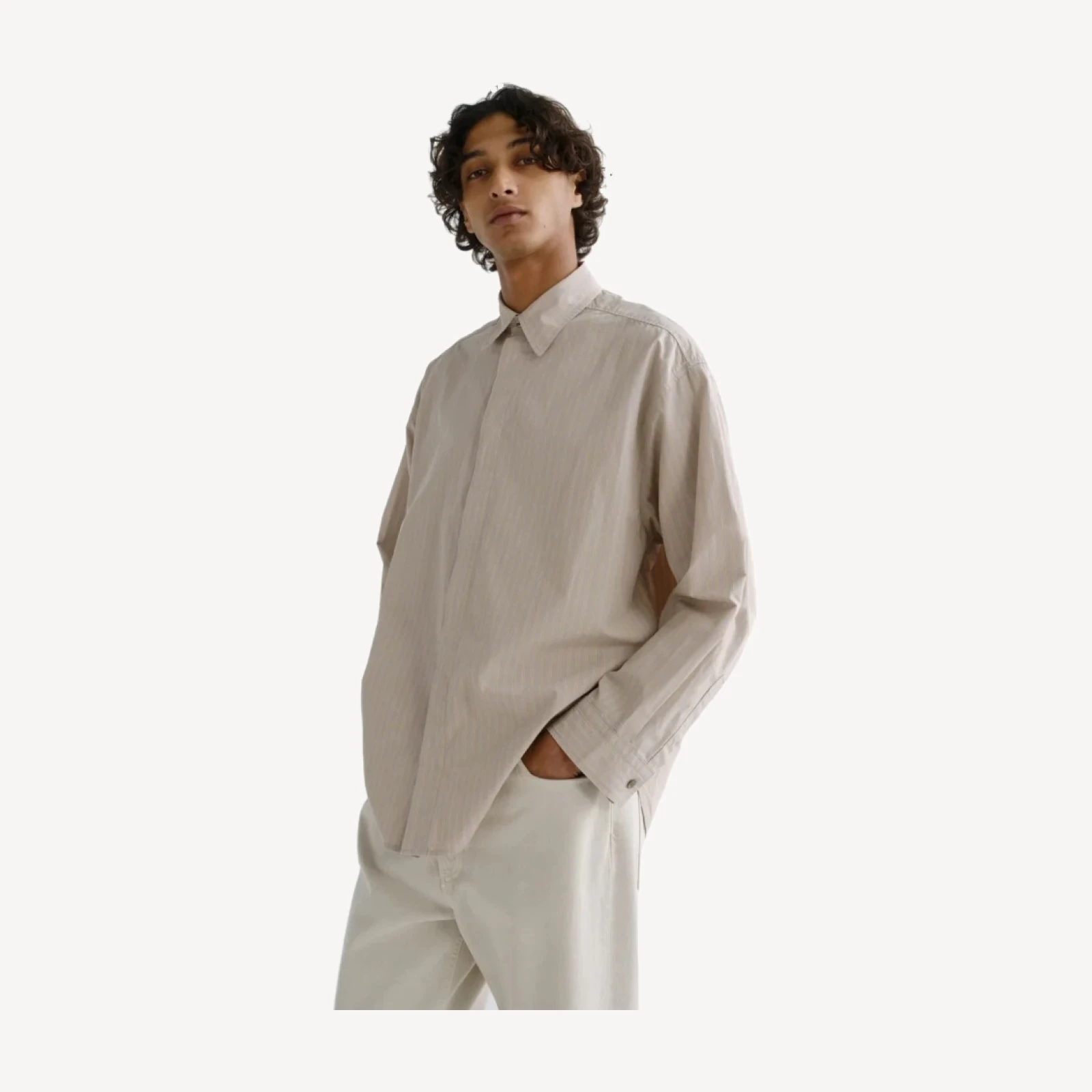Roy Shirt in Beaudry Stripe