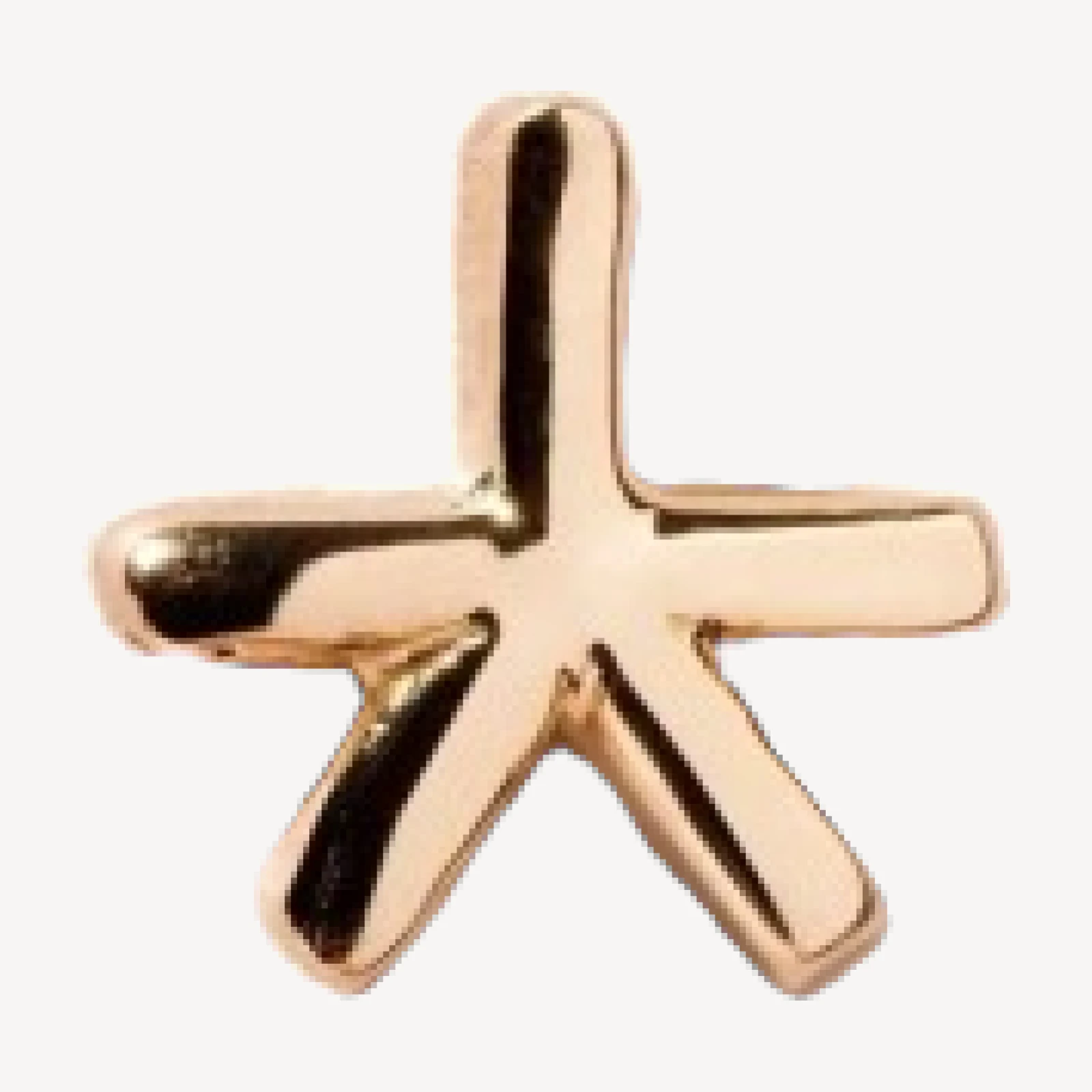 Star Stud Earring Single
