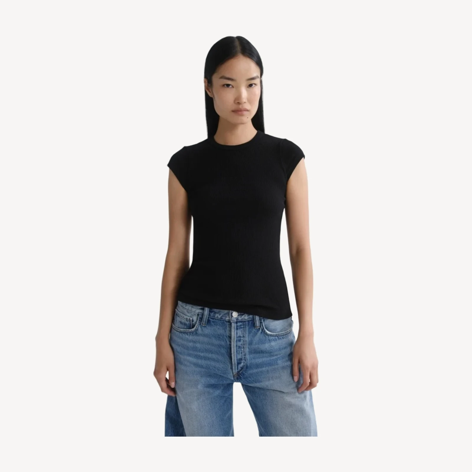 Edison Tee in Black