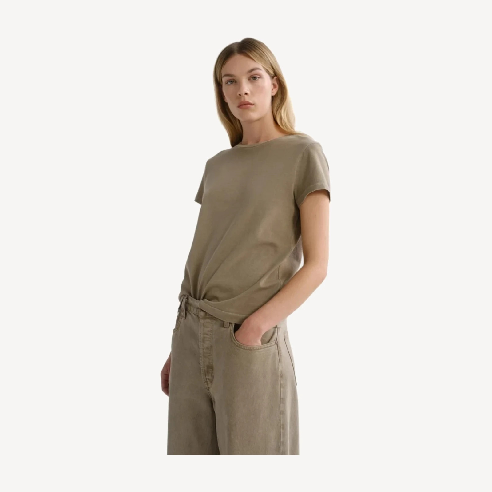 Long Line Adine Tee in Trail