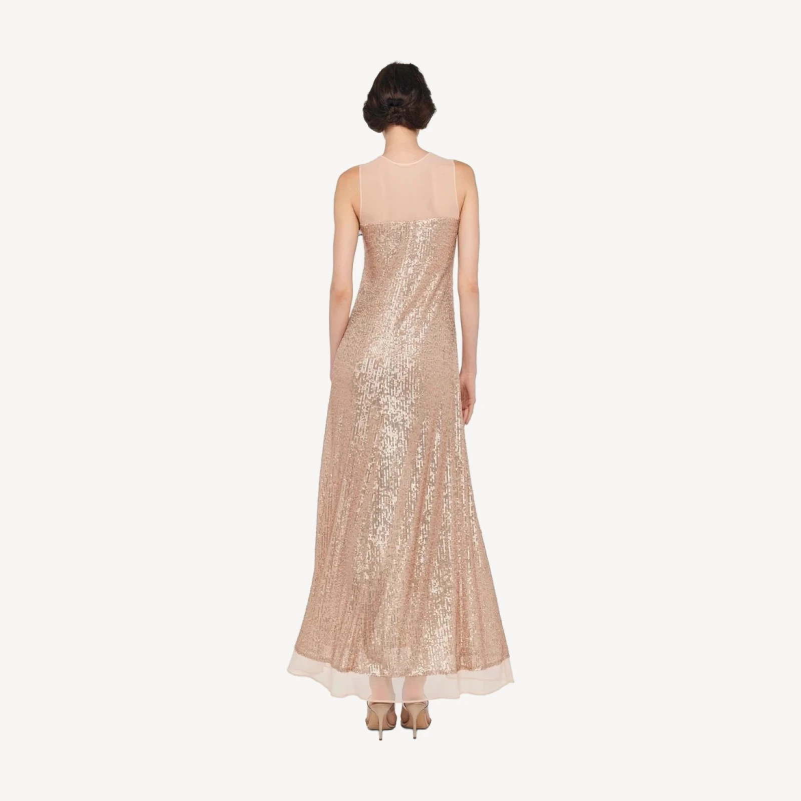 SLEEVELESS SWING MAXI DRESS