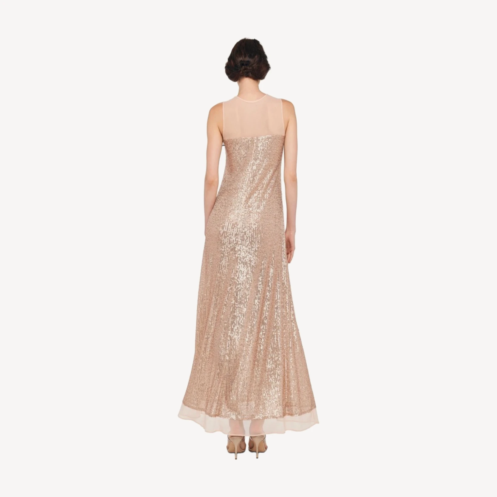 SLEEVELESS SWING MAXI DRESS
