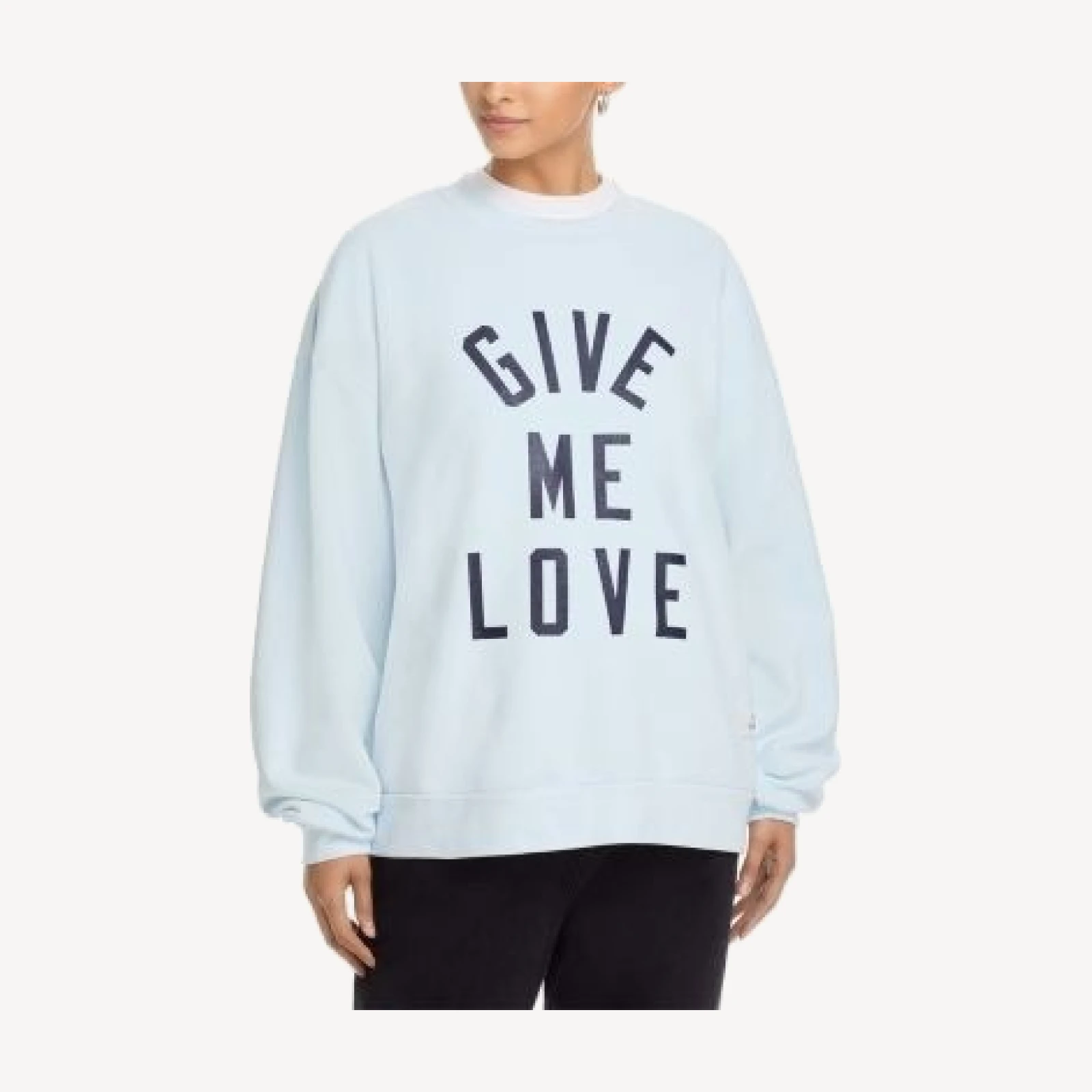 Agolde Raglan Crewneck Sweatshirt