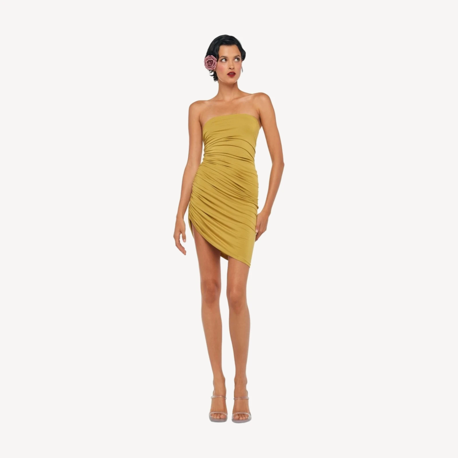 STRAPLESS DIANA MINI DRESS