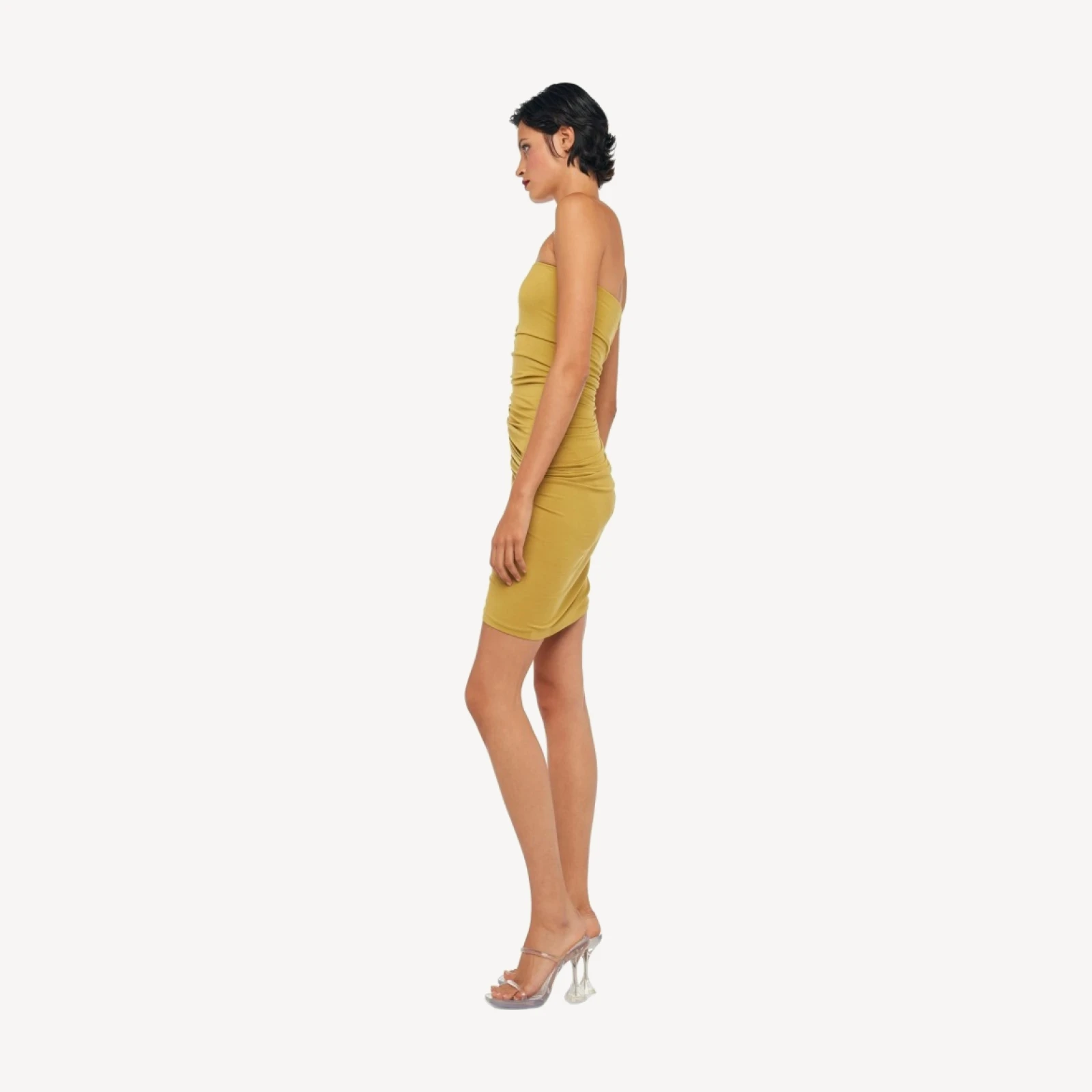 STRAPLESS DIANA MINI DRESS