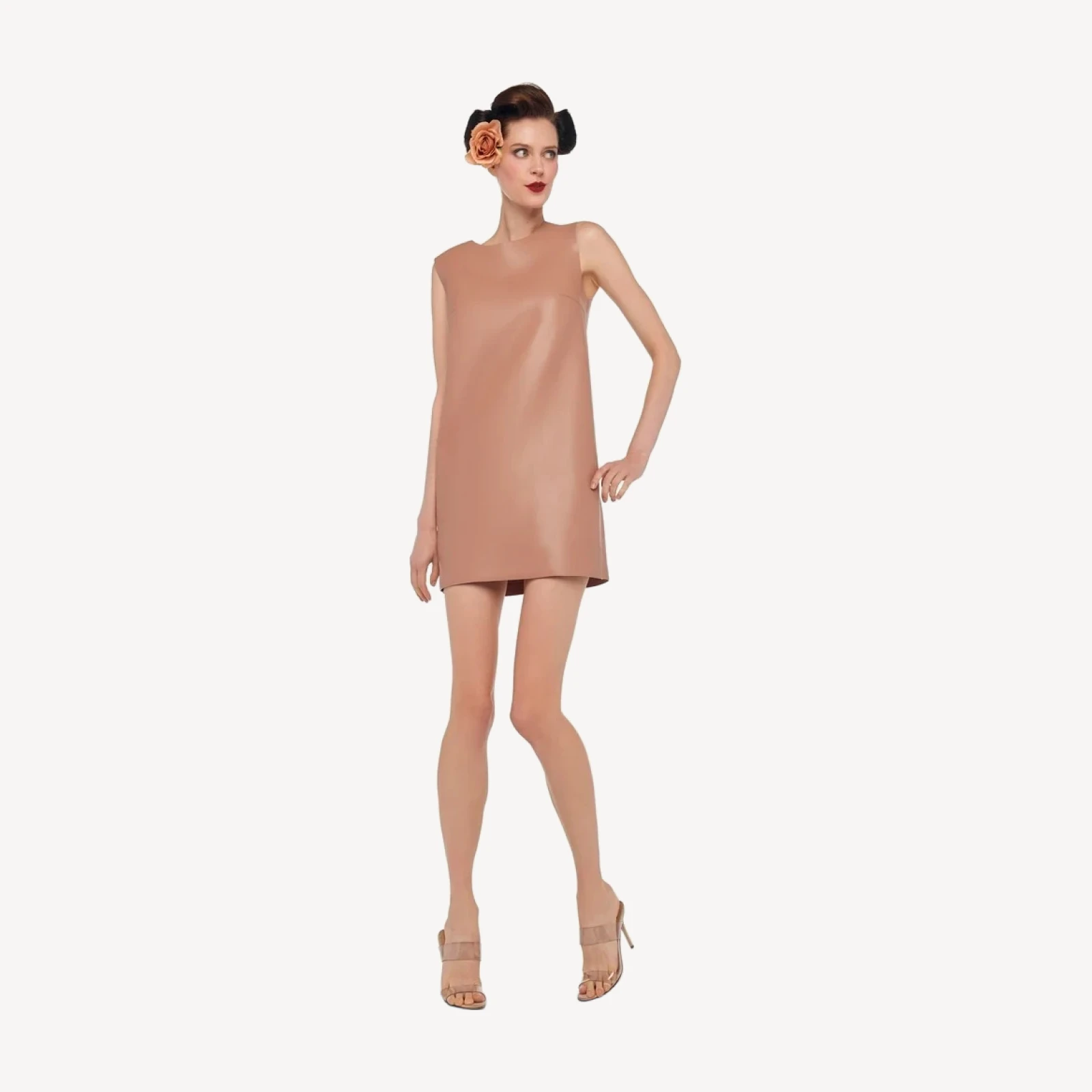 SUPER OS SLEEVELESS BF MINI DRESS