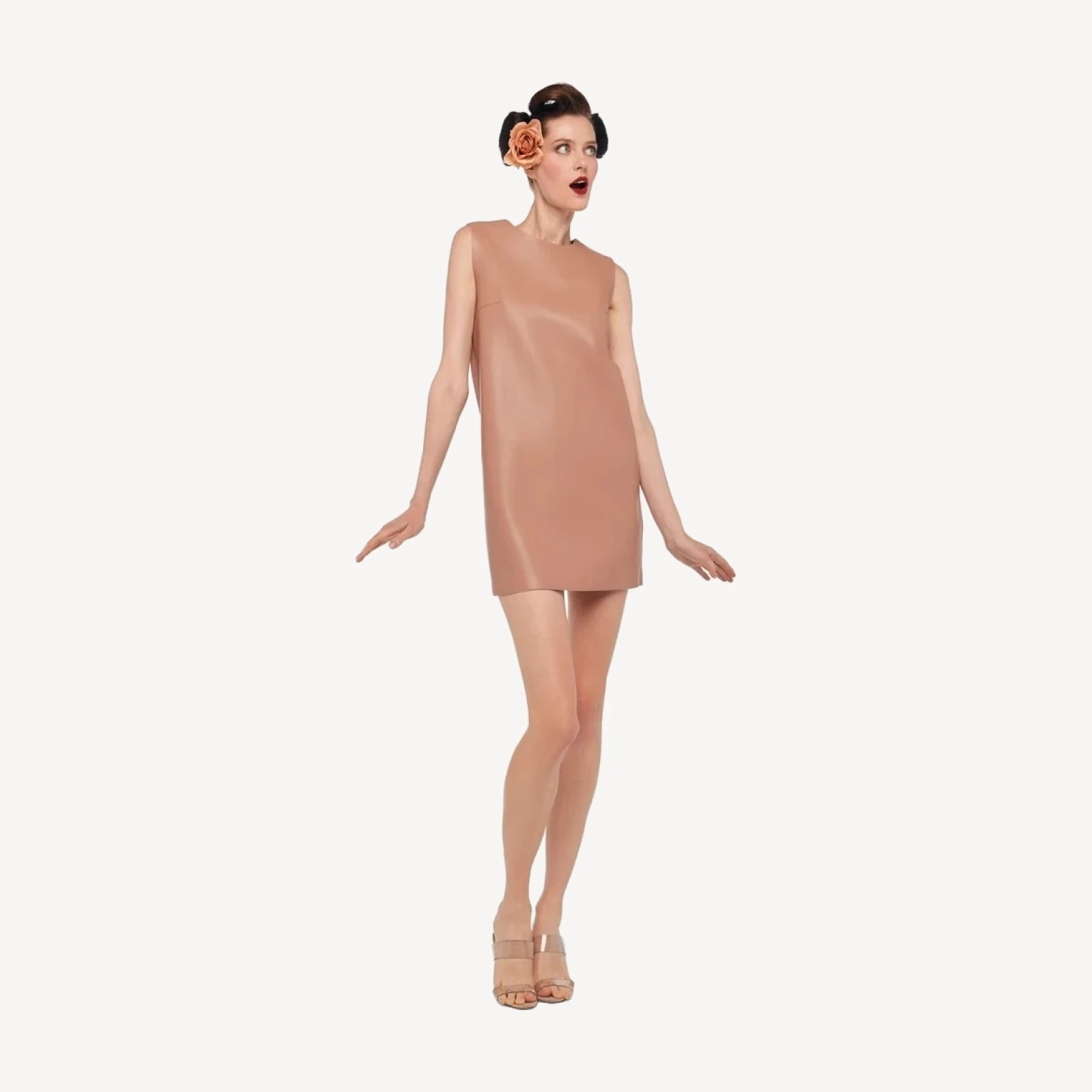 SUPER OS SLEEVELESS BF MINI DRESS