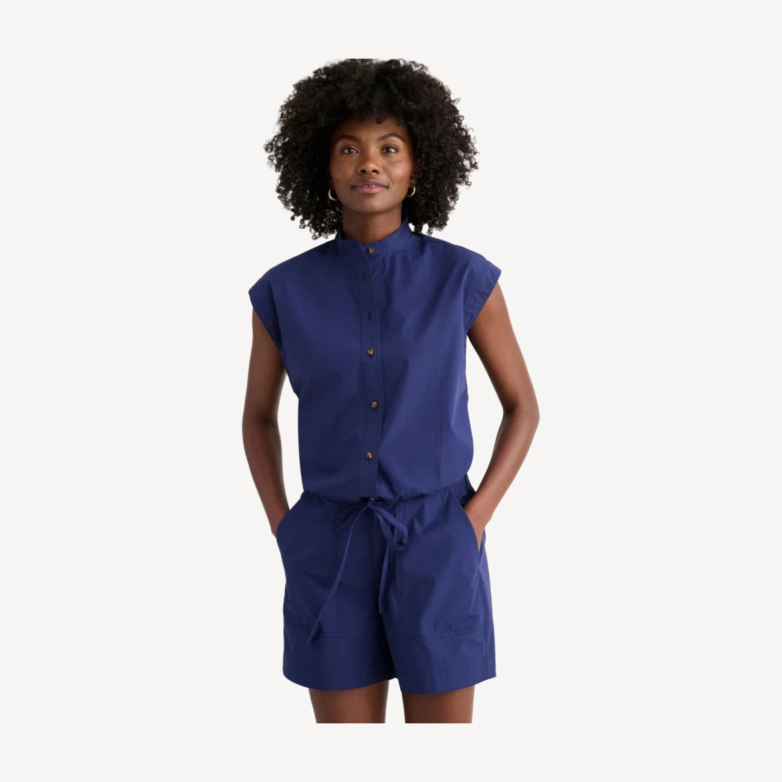 Cotton Poplin Ada Short
