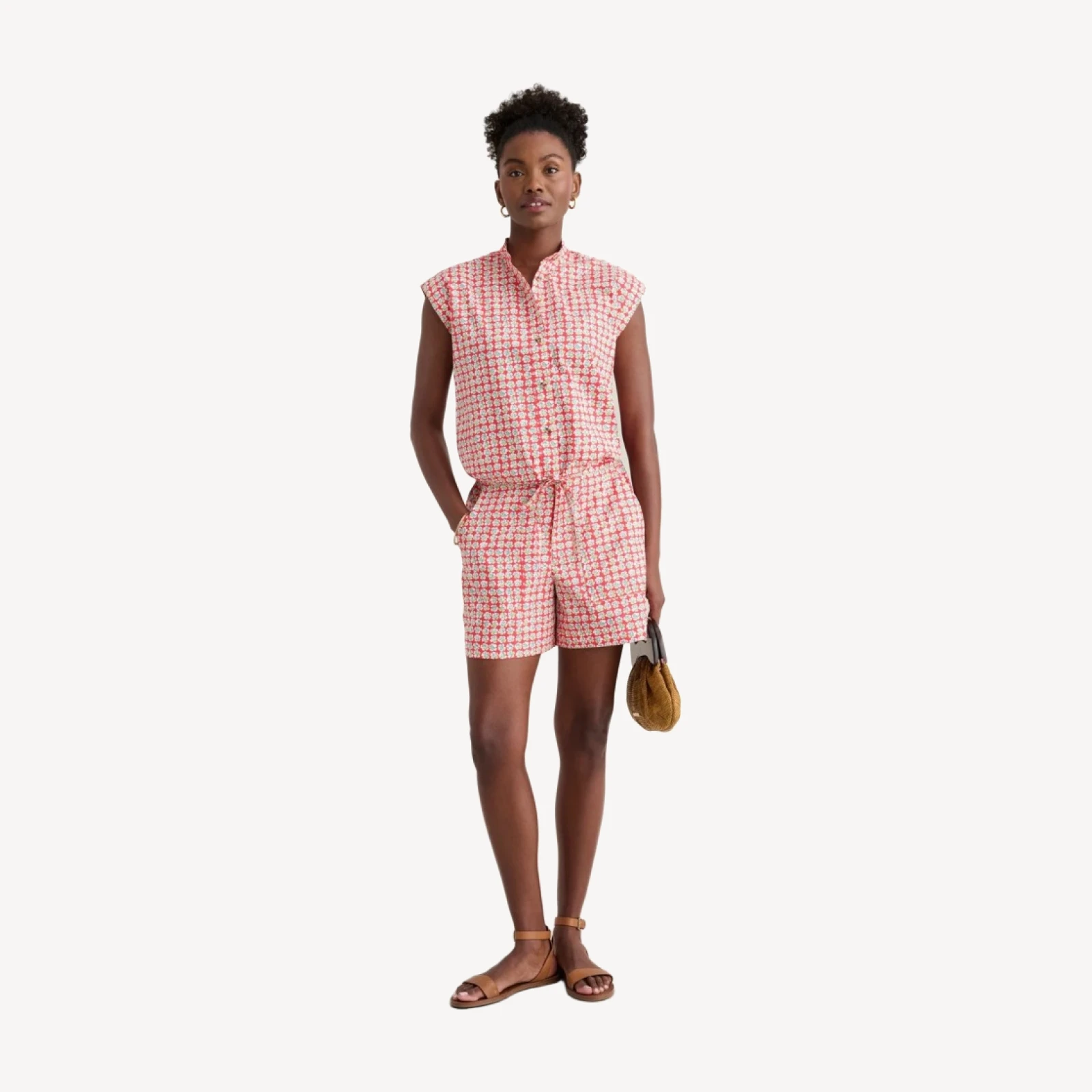 Cotton Poplin Ada Short