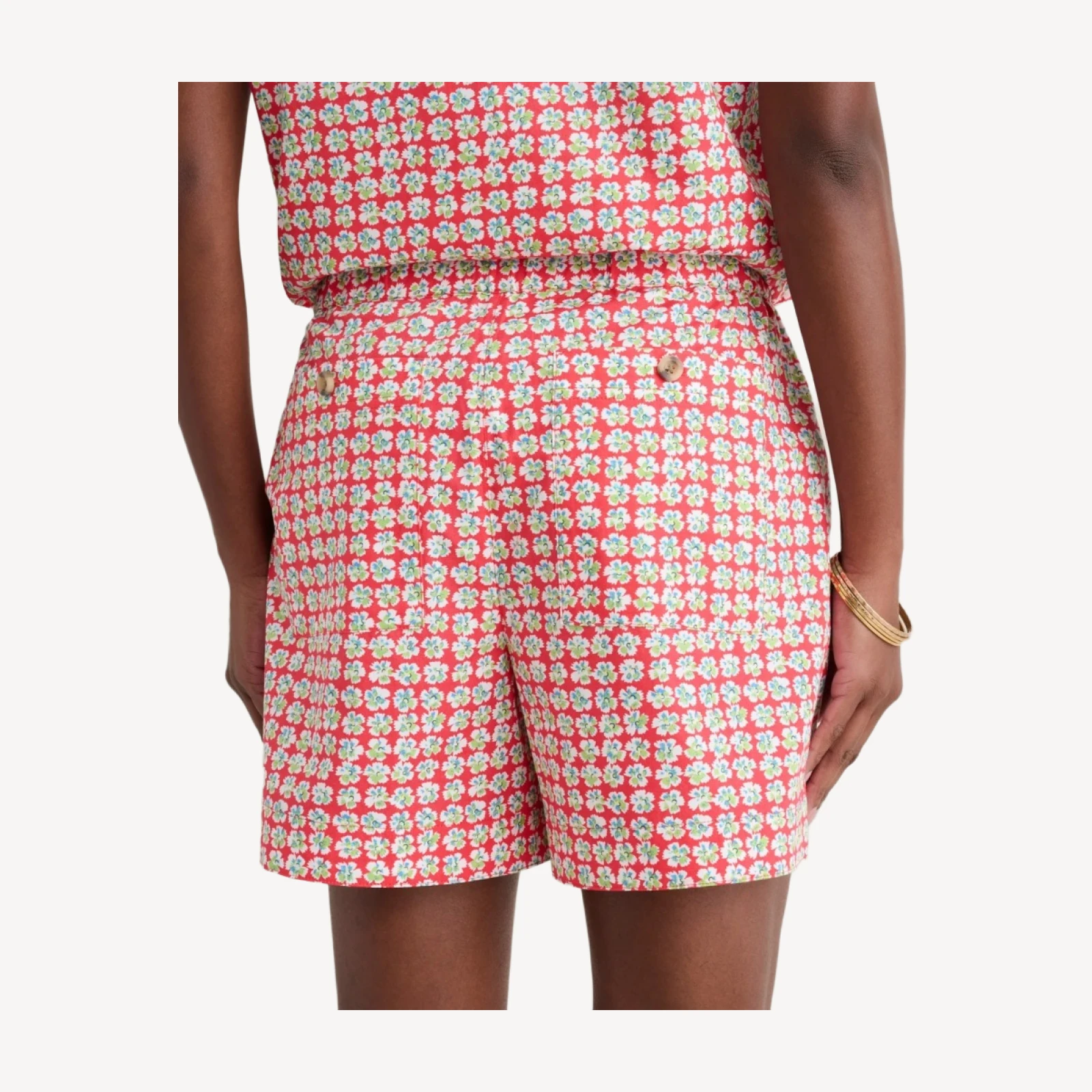 Cotton Poplin Ada Short