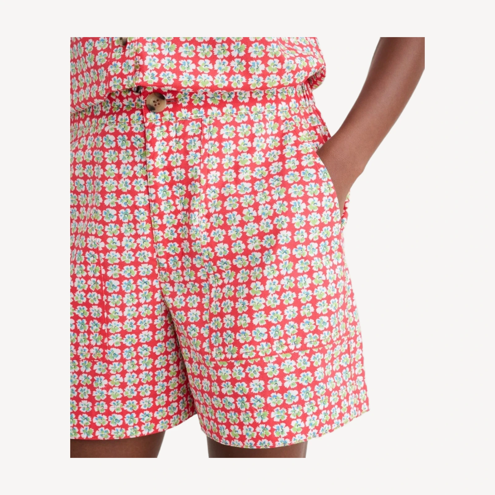 Cotton Poplin Ada Short