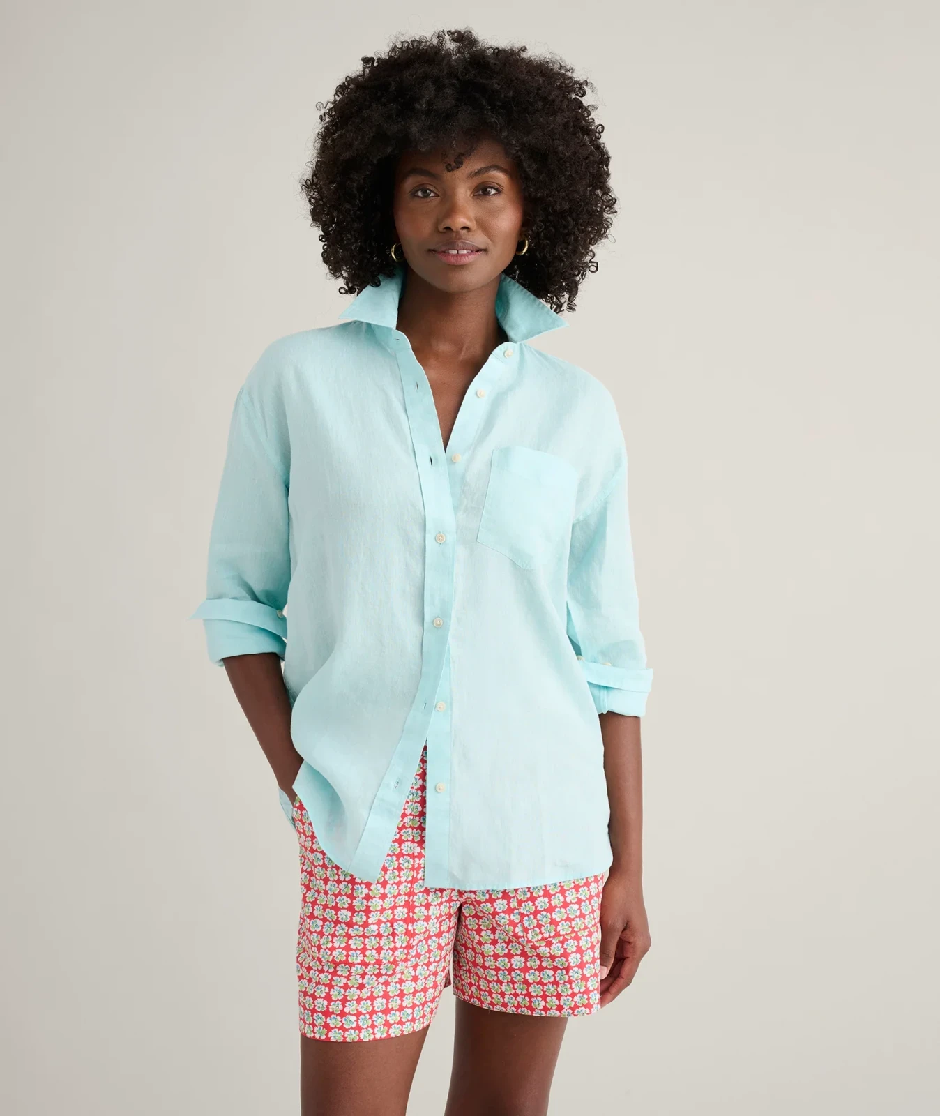 Linen Relaxed Fit Melanie Shirt