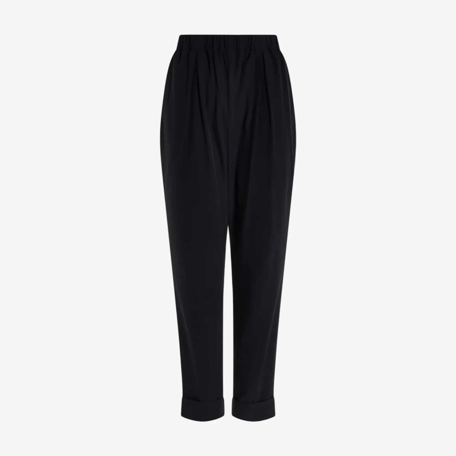 Lightweight Stretch Pleated Travel Pant Long
