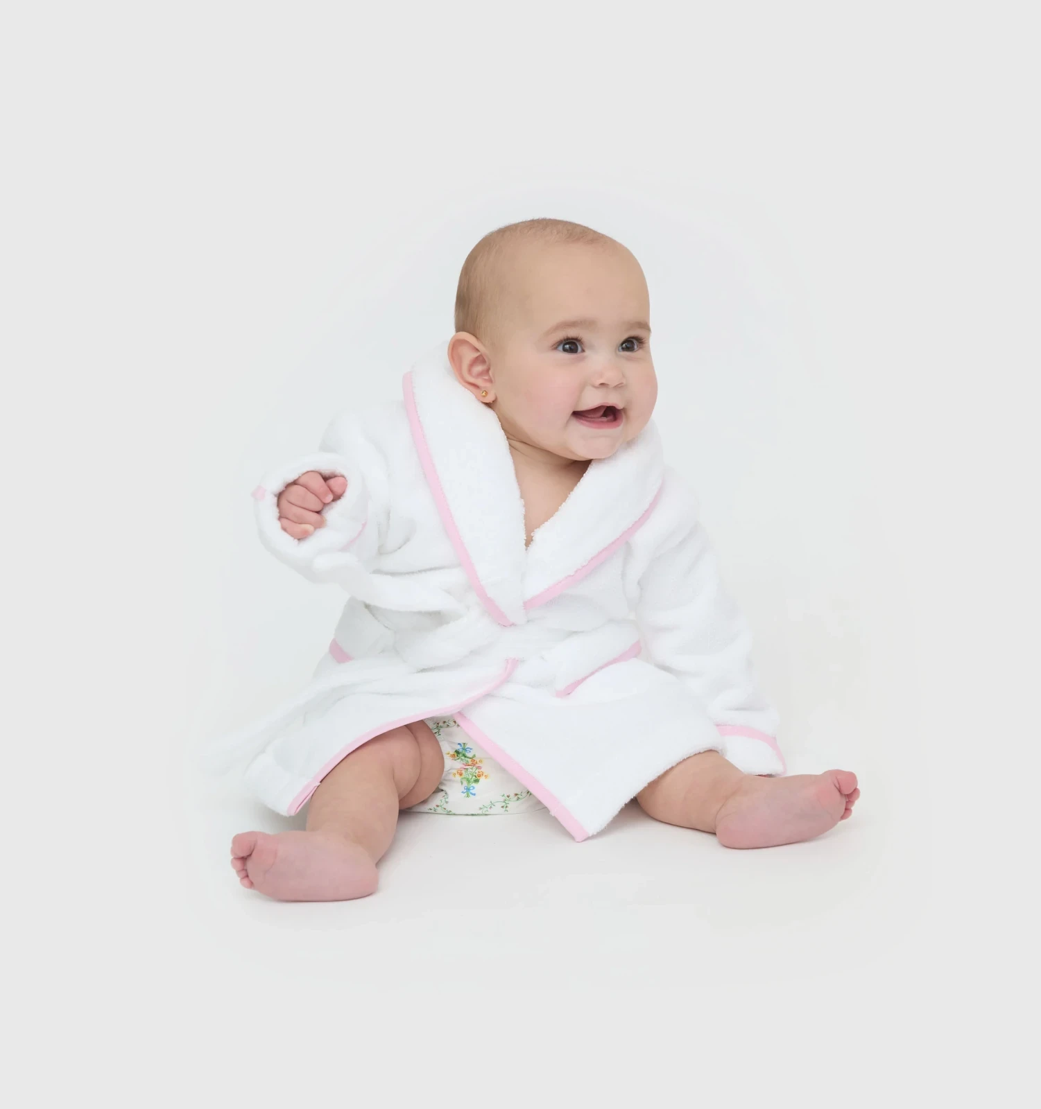 The Baby Hotel Robe - Light Pink