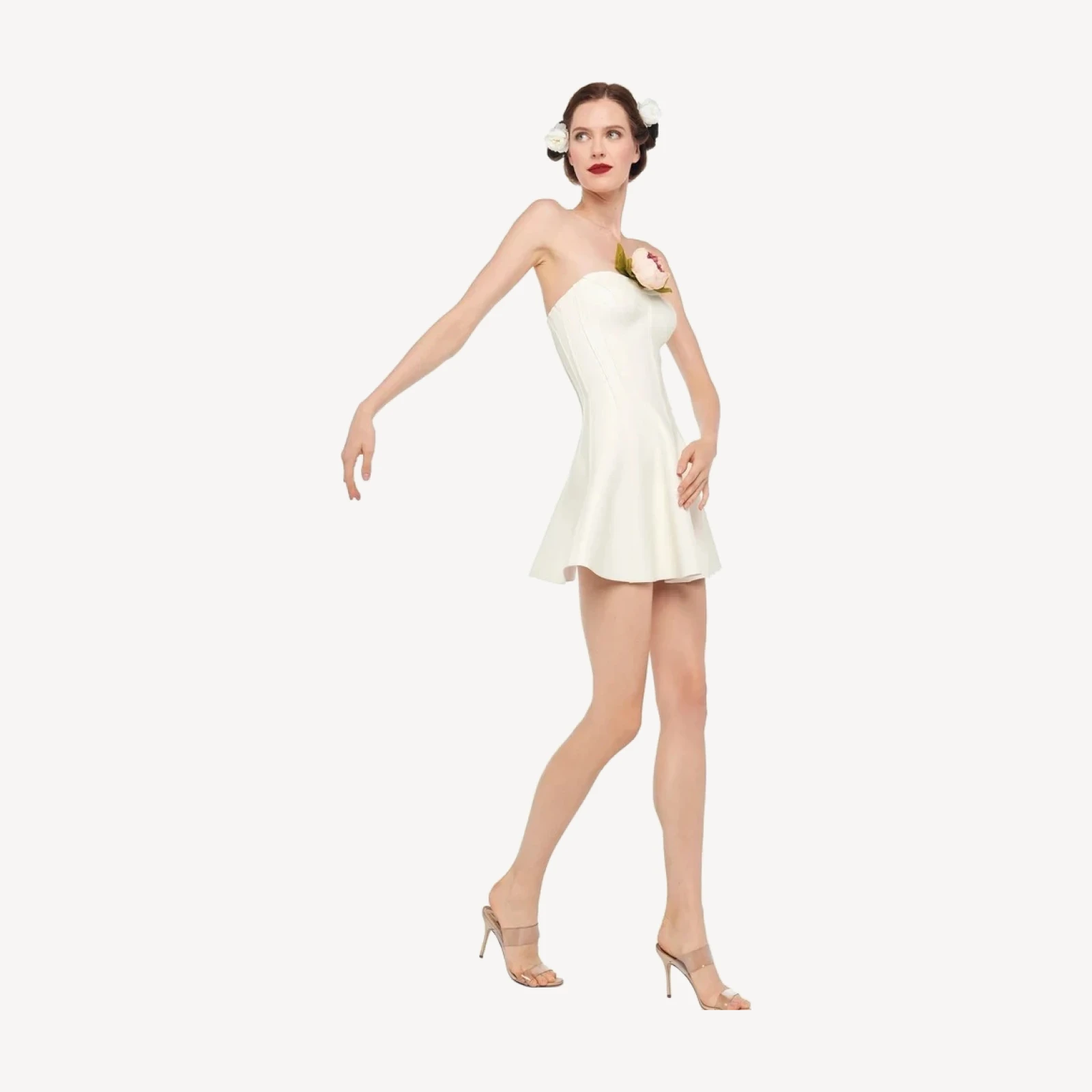 STRAPLESS GRACE MINI DRESS