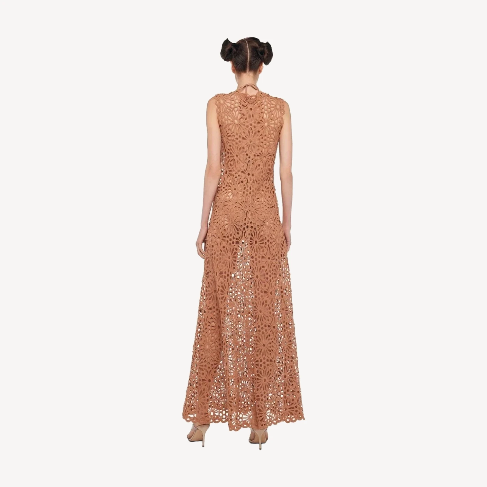 SLEEVELESS SWING MAXI DRESS