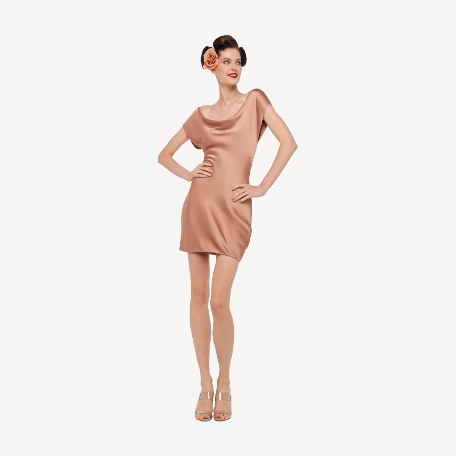 CAP SLEEVE MARIA MINI DRESS
