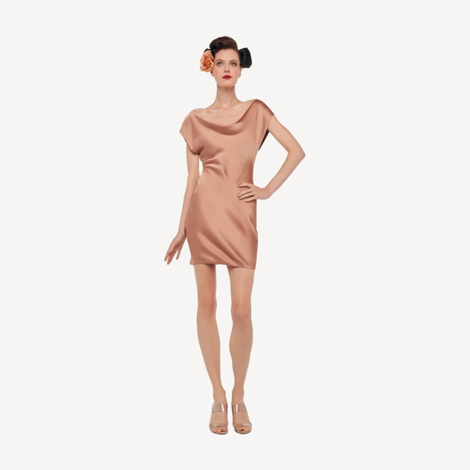 CAP SLEEVE MARIA MINI DRESS