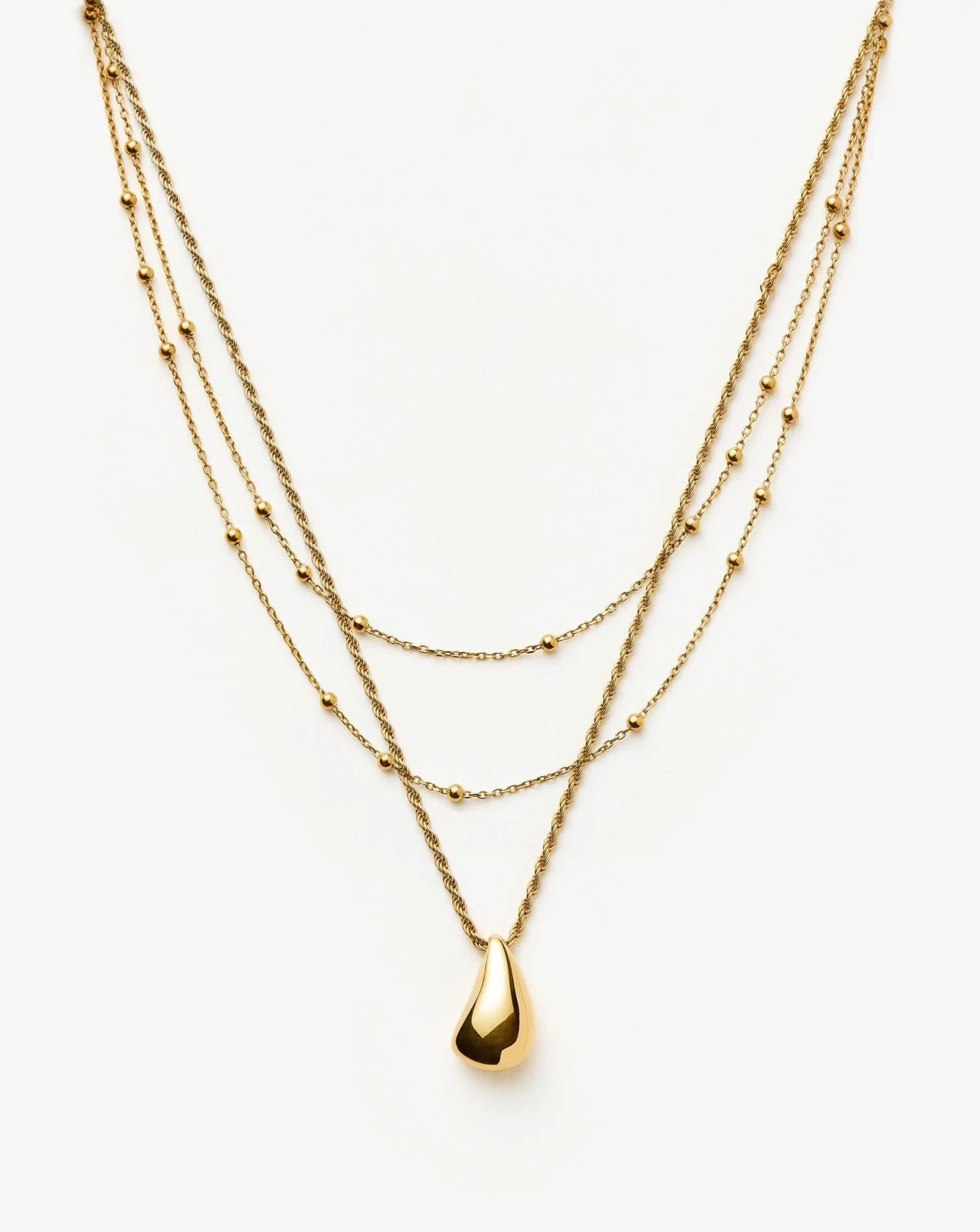 The Everyday Layering Necklace Set | 18ct Gold Vermeil