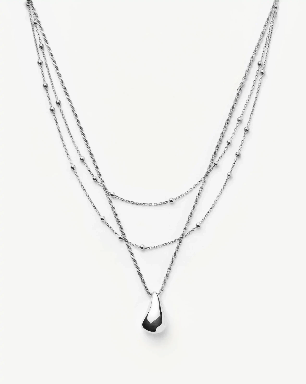 The Everyday Layering Necklace Set | Sterling Silver