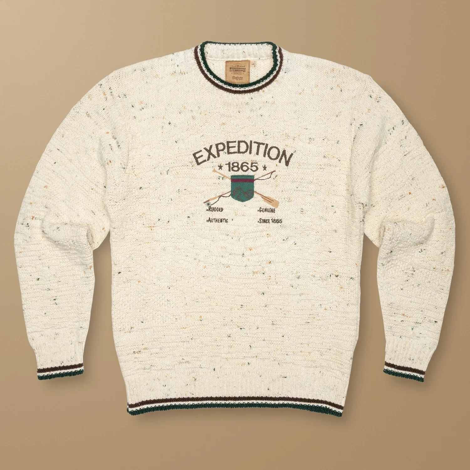 Duck Head Expedition Fisherman Sweater L - Duck Head Vintage