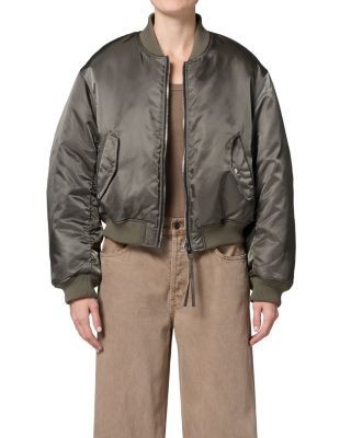 Agolde Frankie Reversible Bomber Jacket
