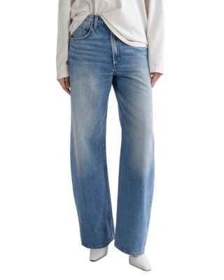 Agolde Low Curve High Rise Tapered Jeans in Venture