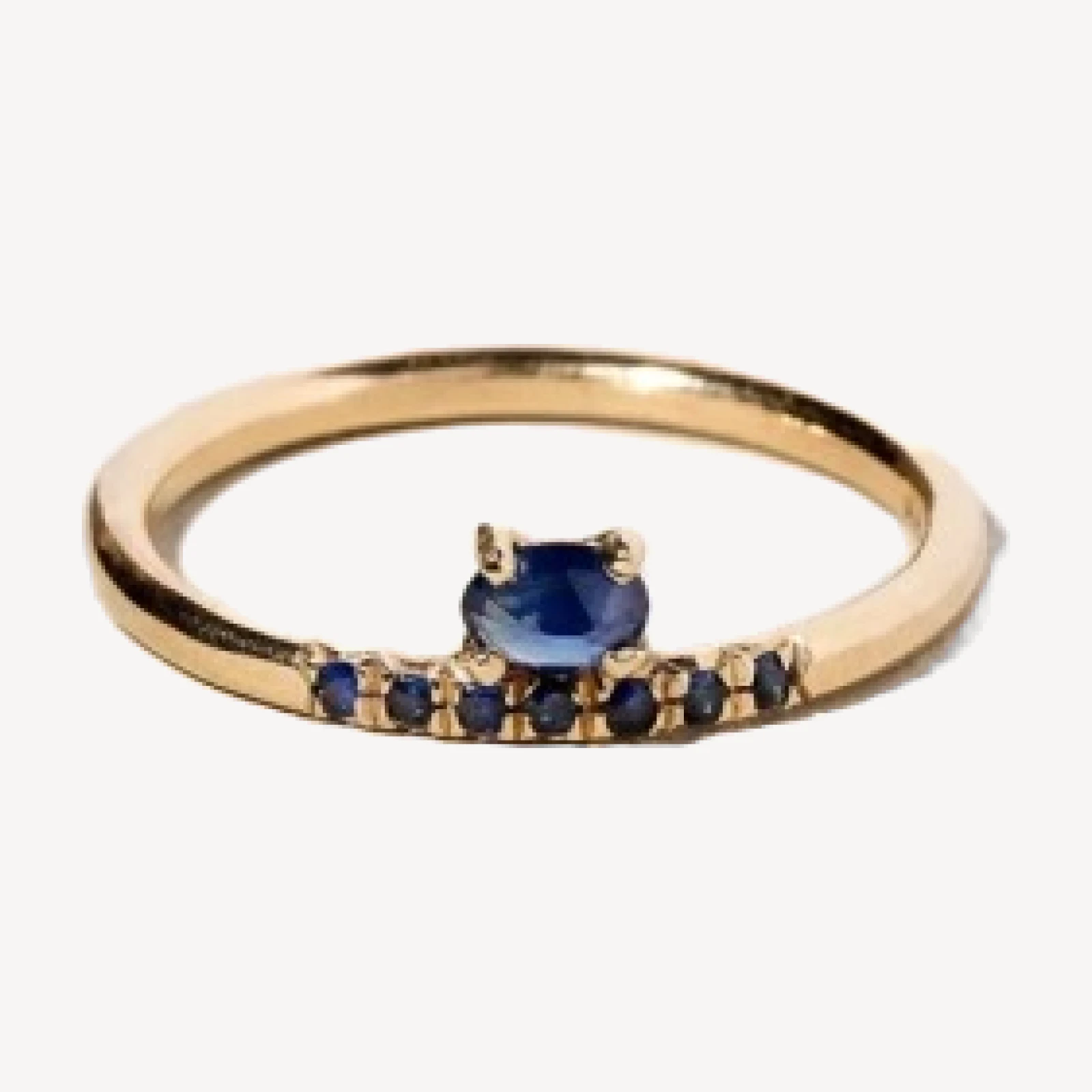 Stacked Ring - Sapphire