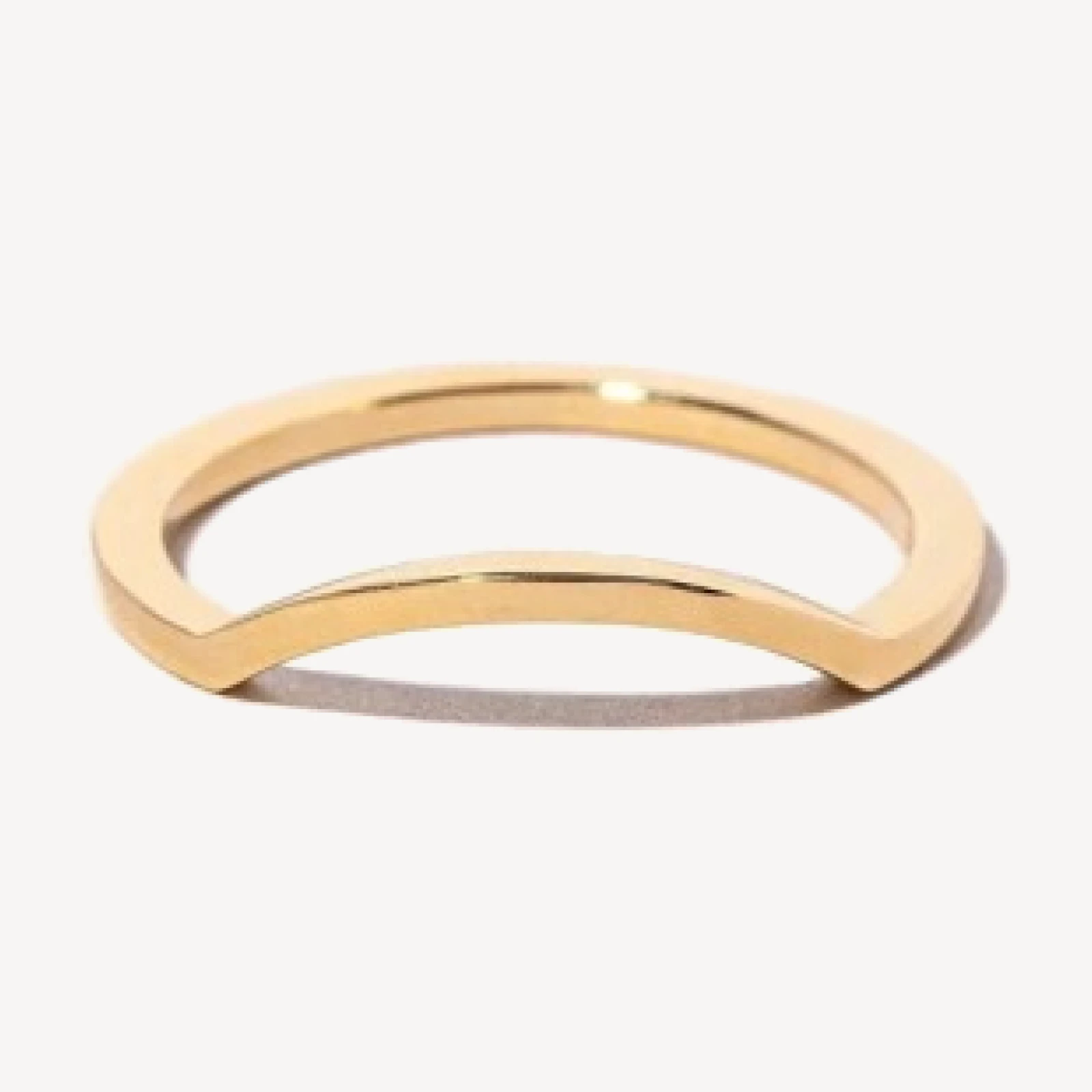 Mini Curve Band - Solid Square Wire