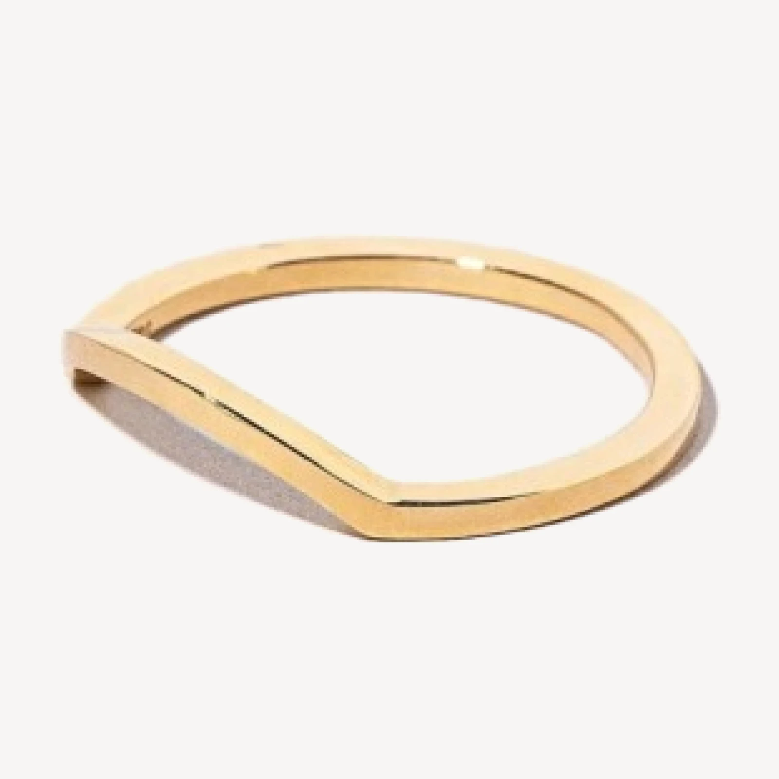 Mini Curve Band - Solid Square Wire