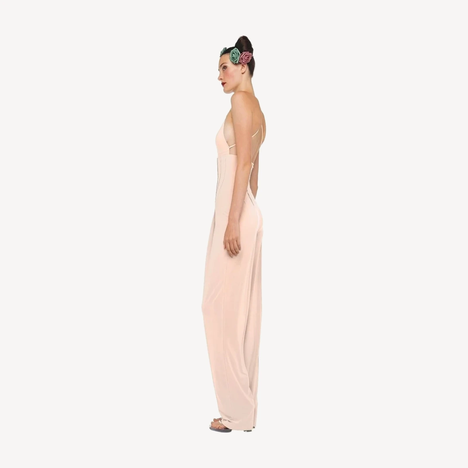 HIGH WAIST TAILORED PLEAT PANT